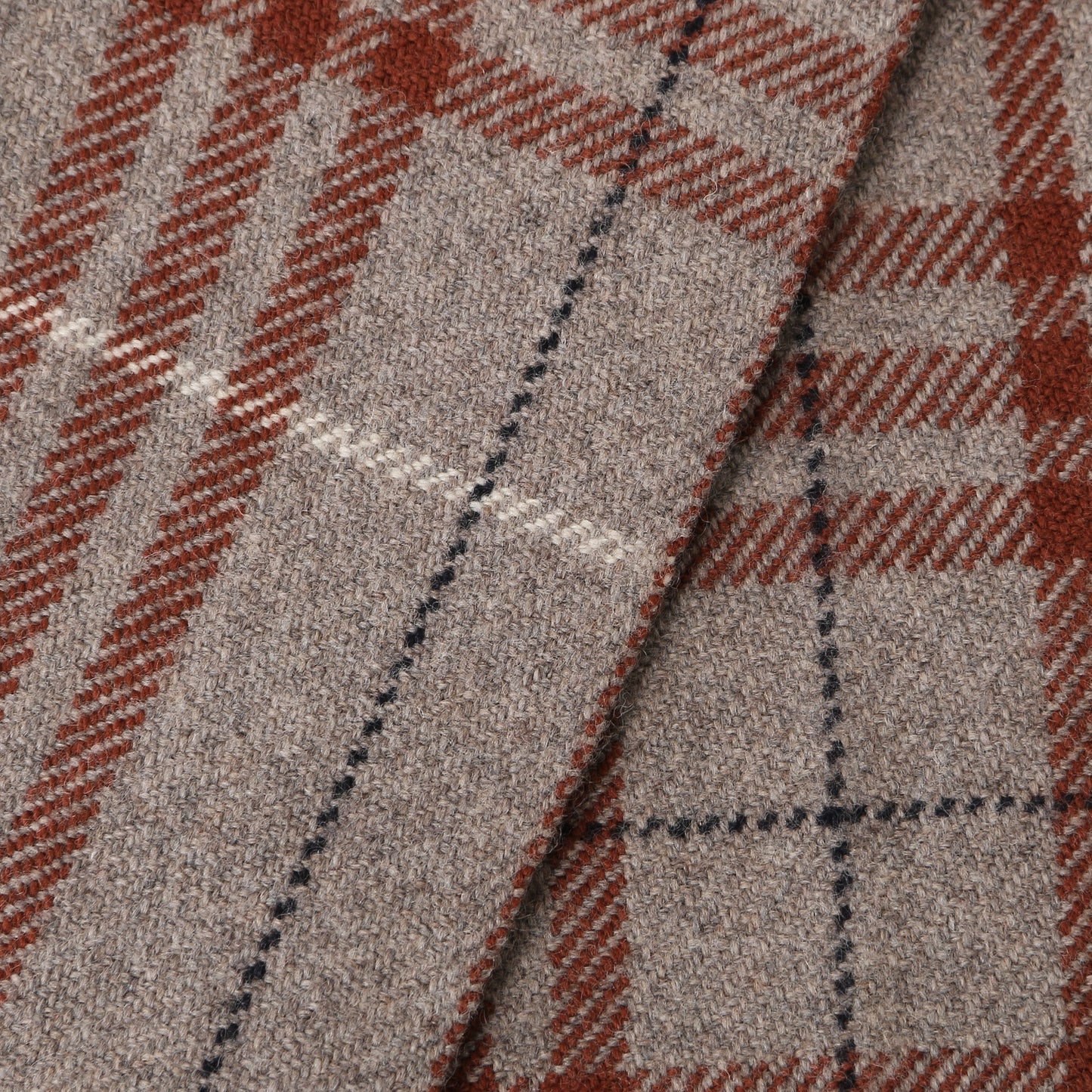 IRREGULAR CHECK SCARF