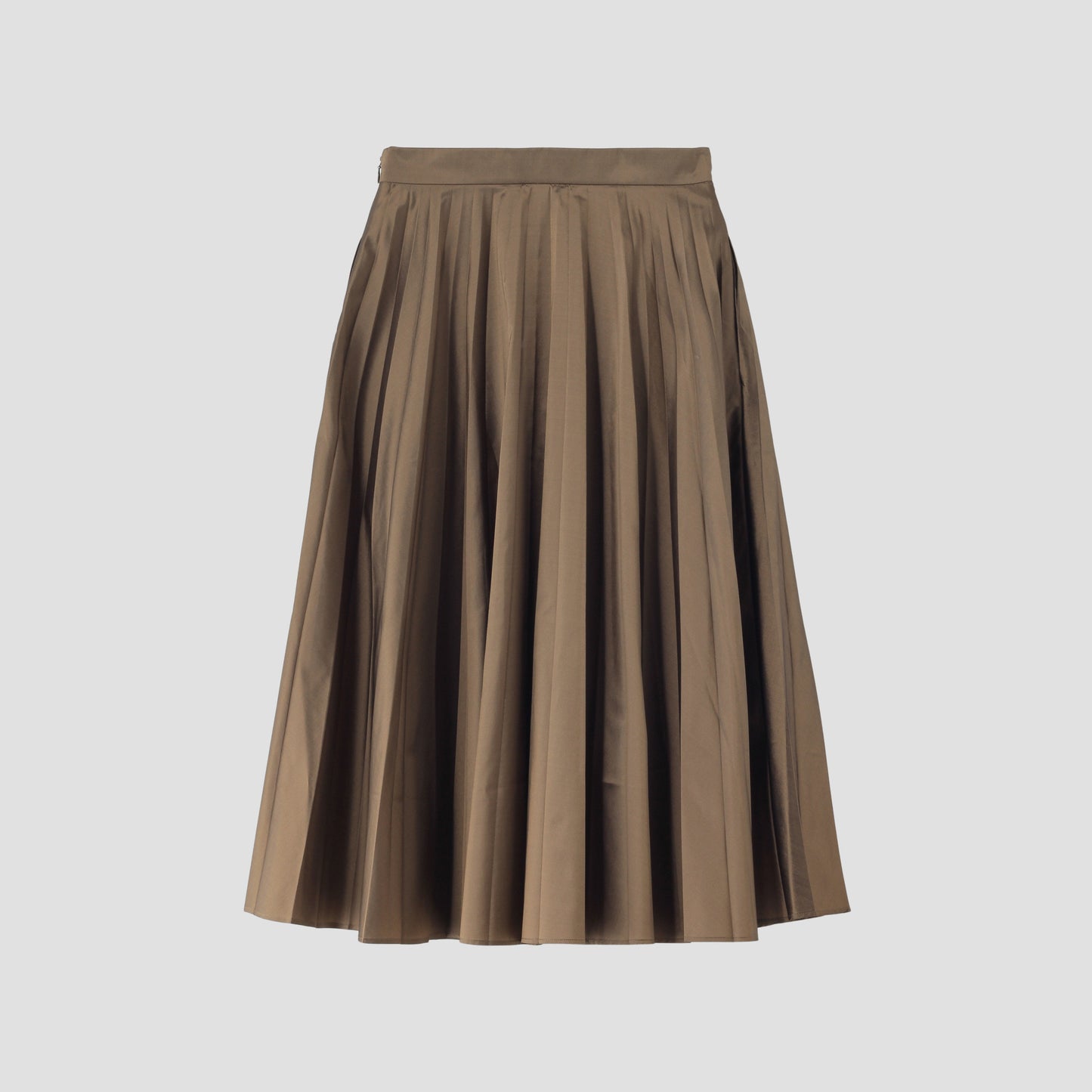 SILK POLYESTER SKIRT