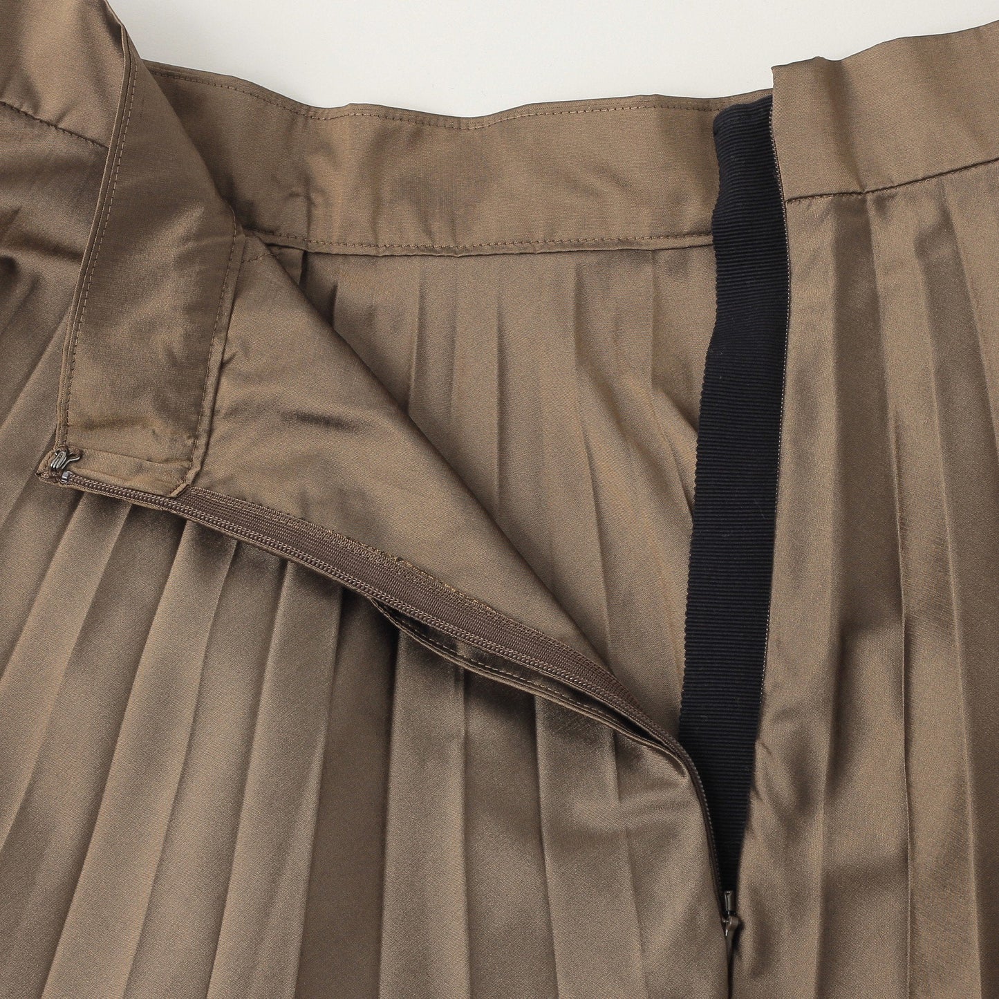 SILK POLYESTER SKIRT