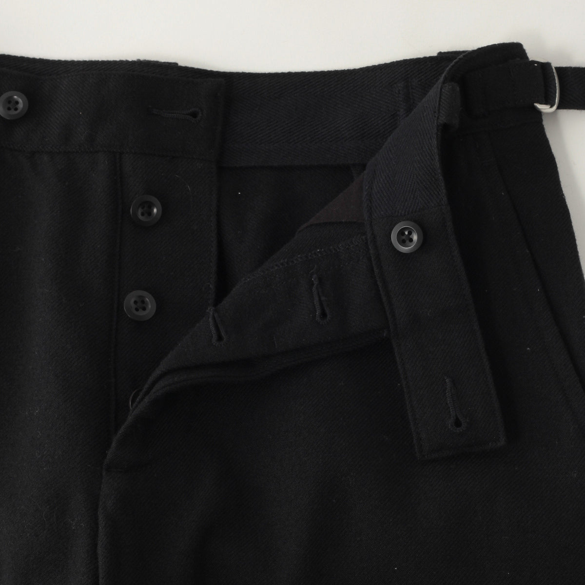 WOOL SERGE TROUSERS