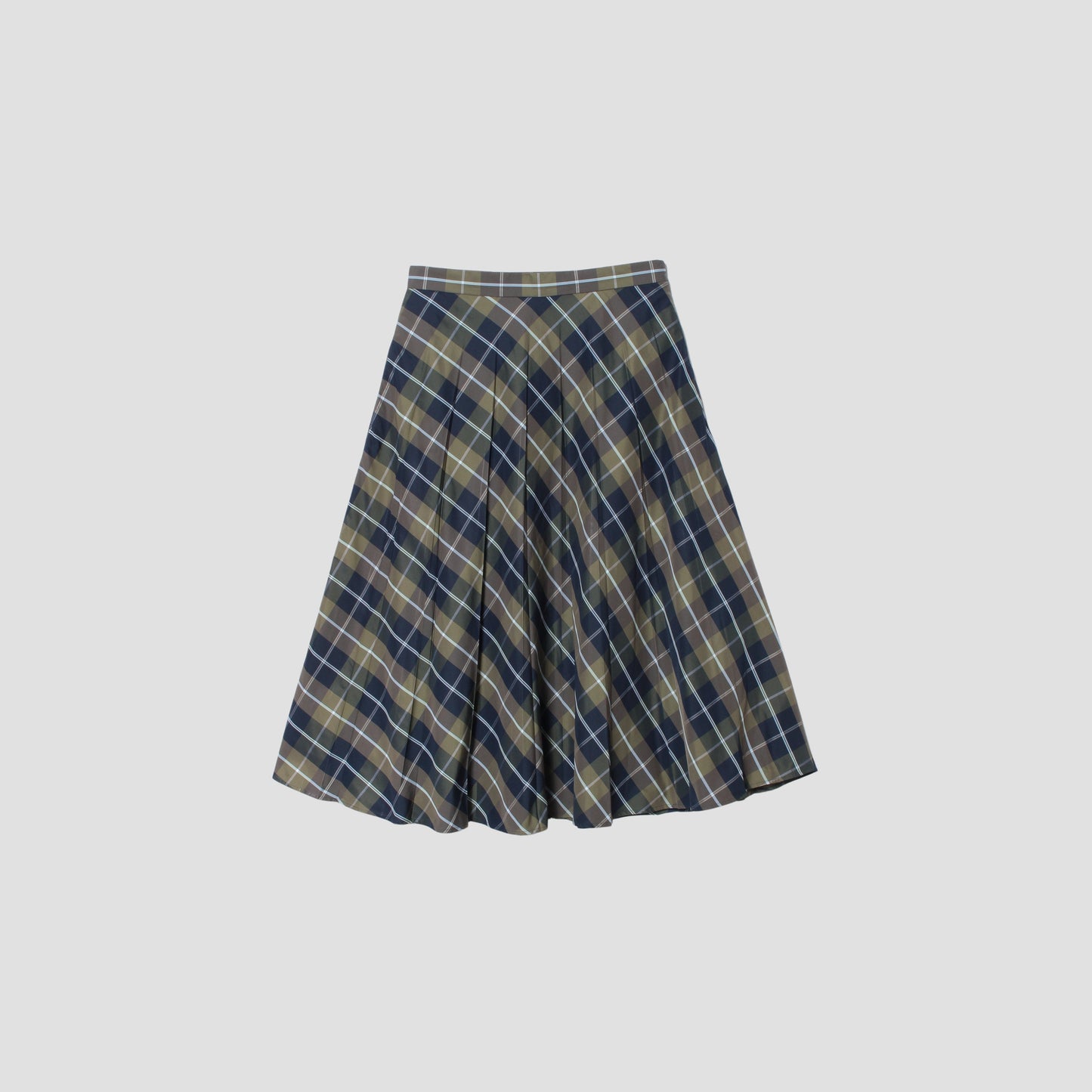 WINDOWPANE CHECK SKIRT