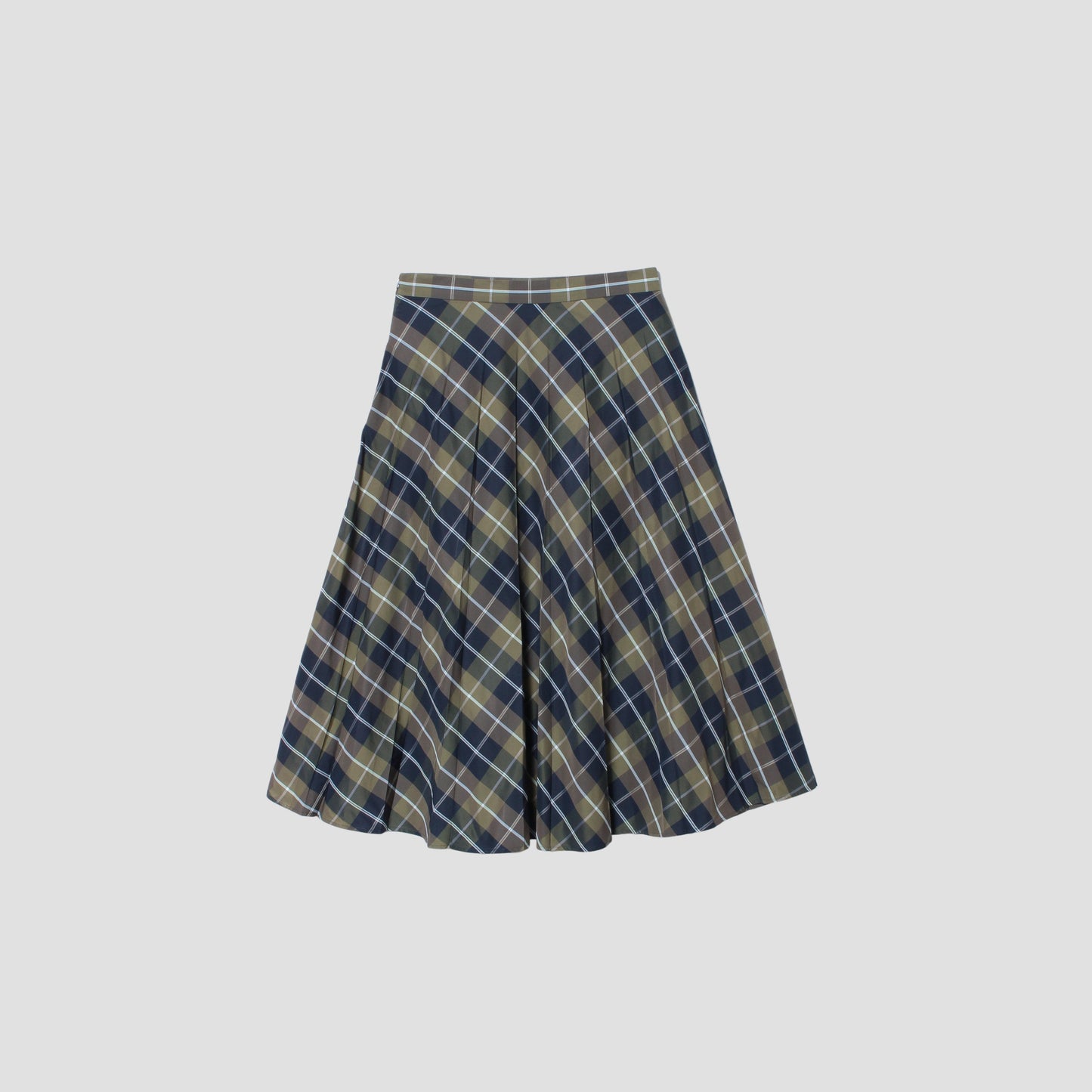 WINDOWPANE CHECK SKIRT