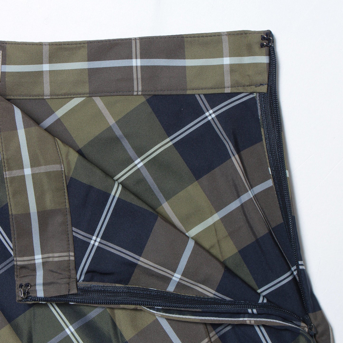 WINDOWPANE CHECK SKIRT