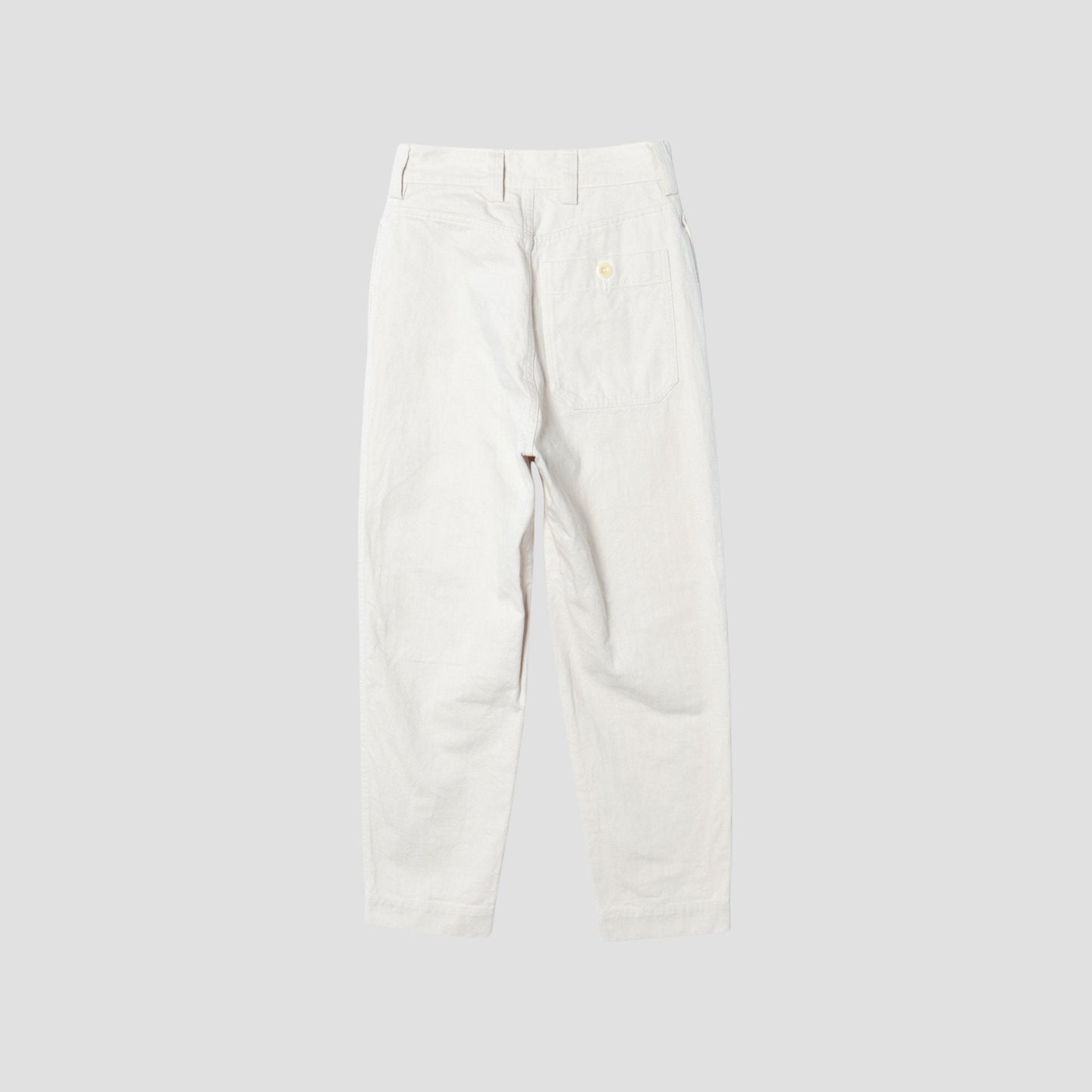 NATURAL DENIM TROUSERS
