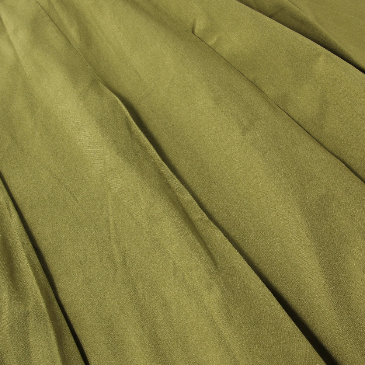 SILK COTTON POPLIN SKIRT