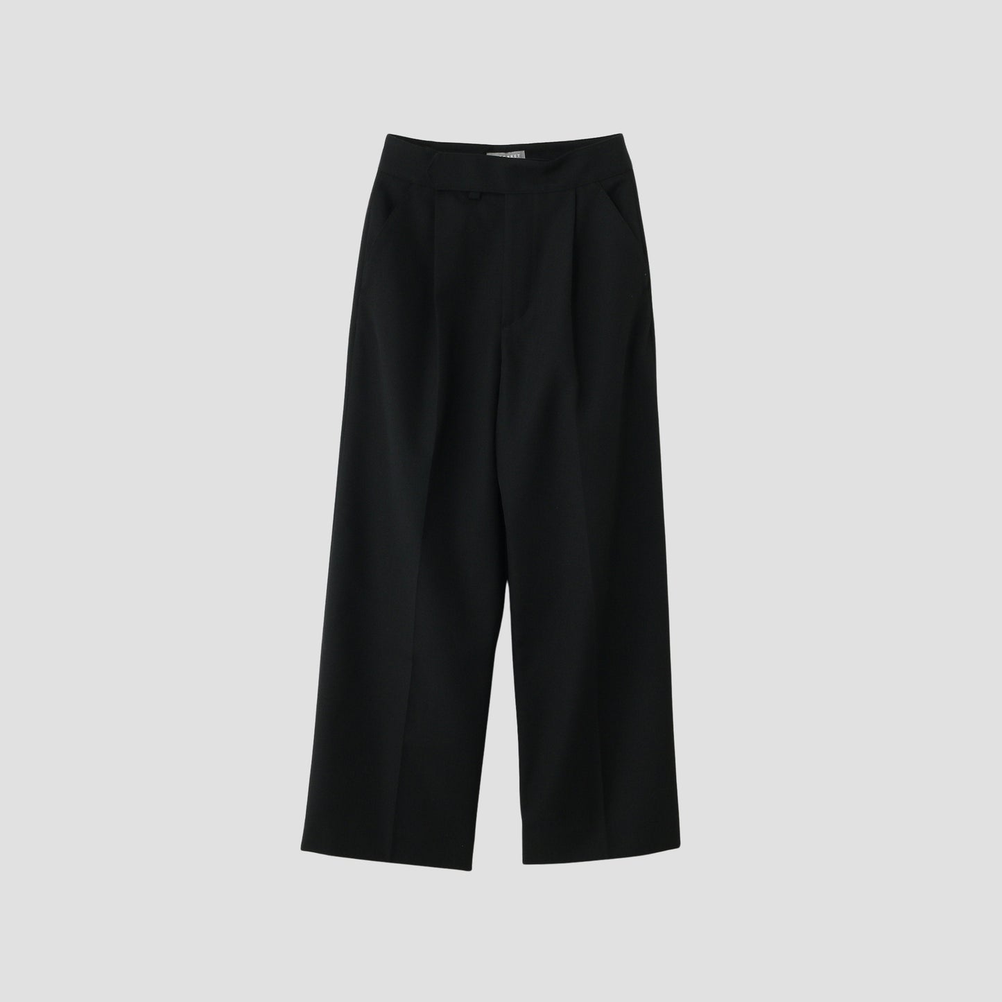 WOOL GABARDINE TROUSERS
