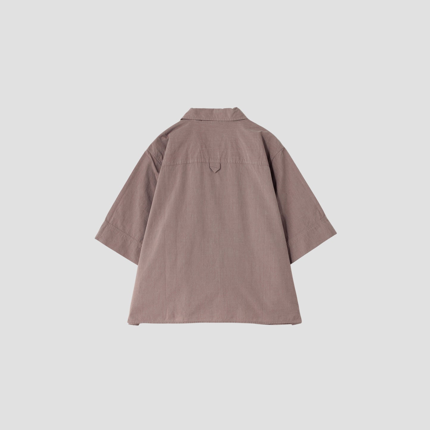 NATURAL COTTON CHAMBRAY SHIRT
