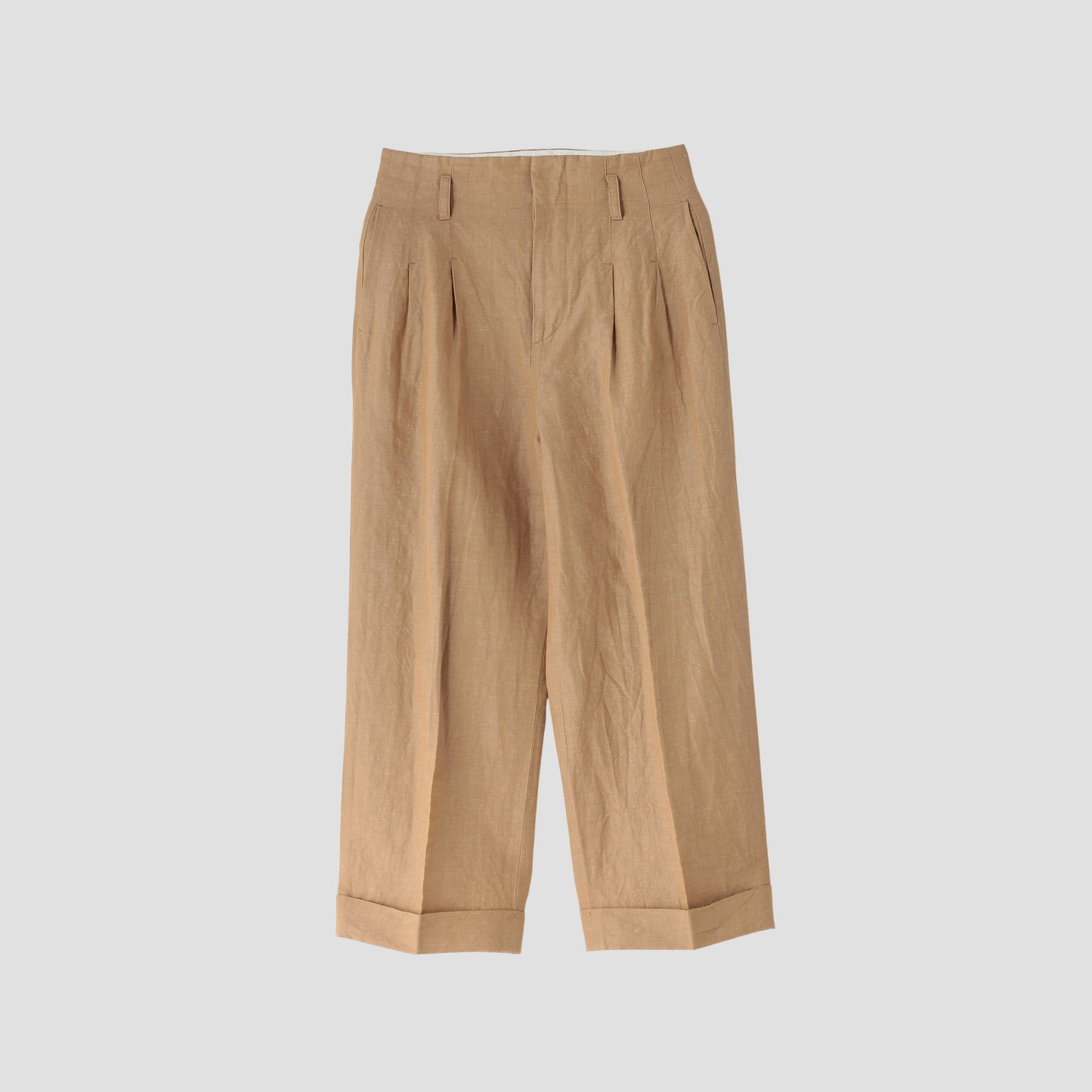 LINEN COTTON TROUSERS
