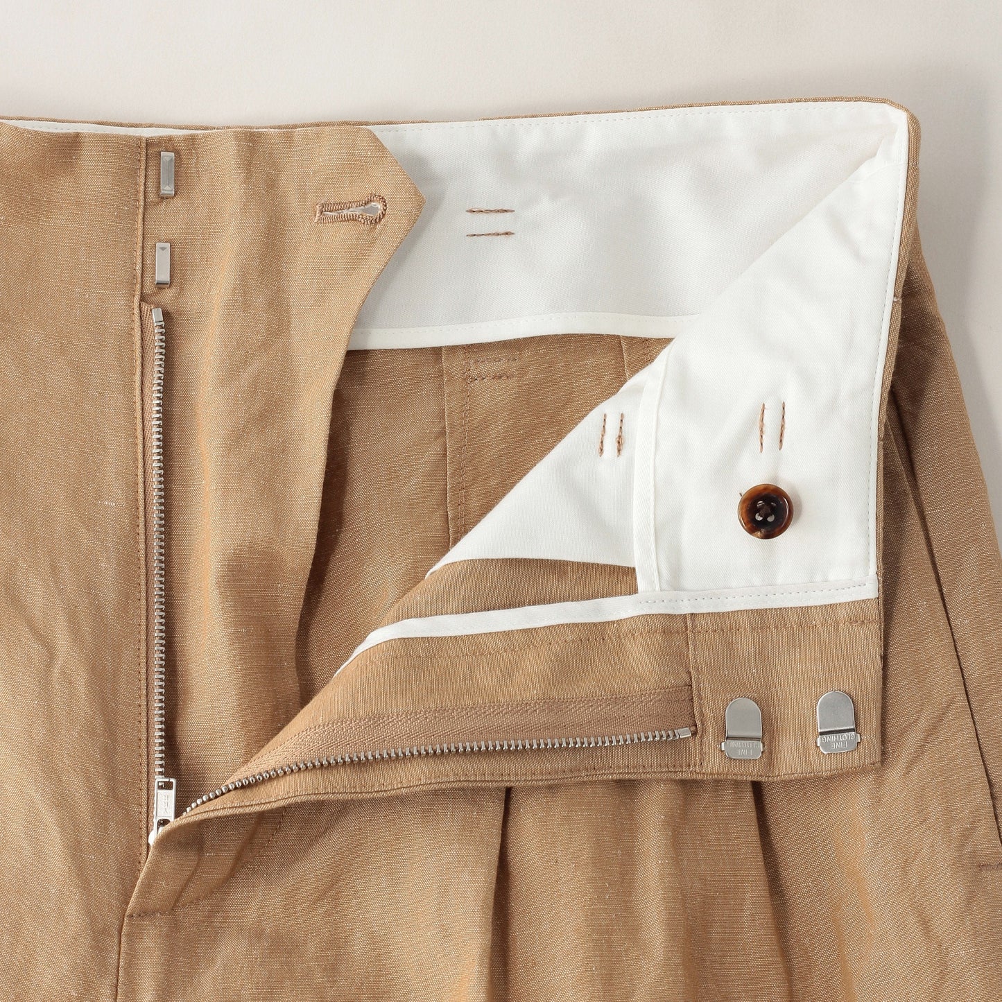 LINEN COTTON TROUSERS
