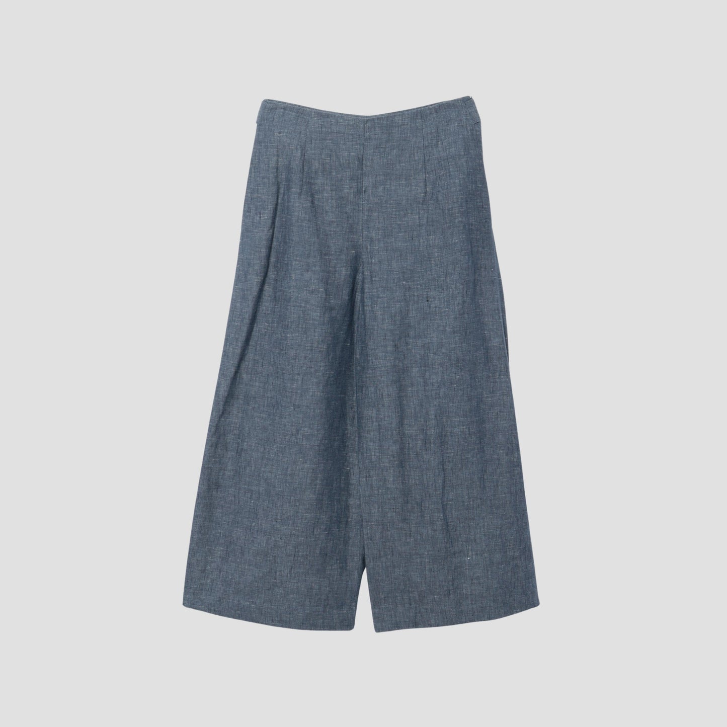 LINEN CHAMBRAY TROUSERS