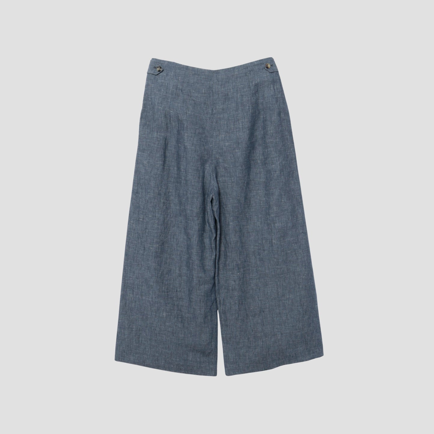 LINEN CHAMBRAY TROUSERS