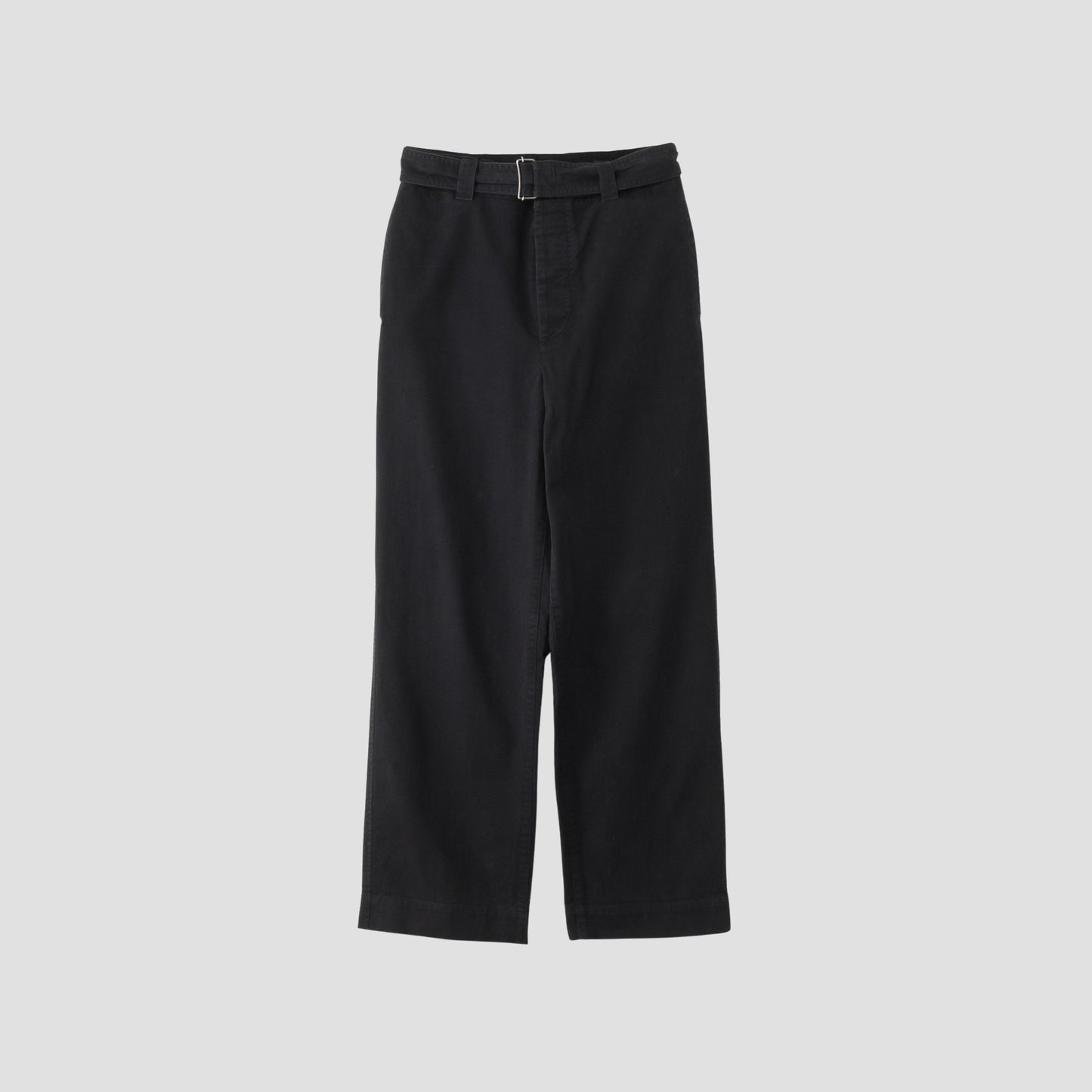 BRUSHED COTTON TWILL TROUSERS