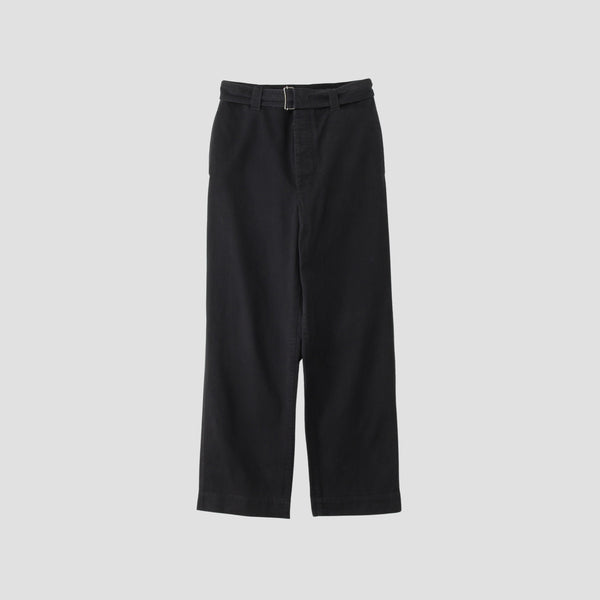 BRUSHED COTTON TWILL TROUSERS