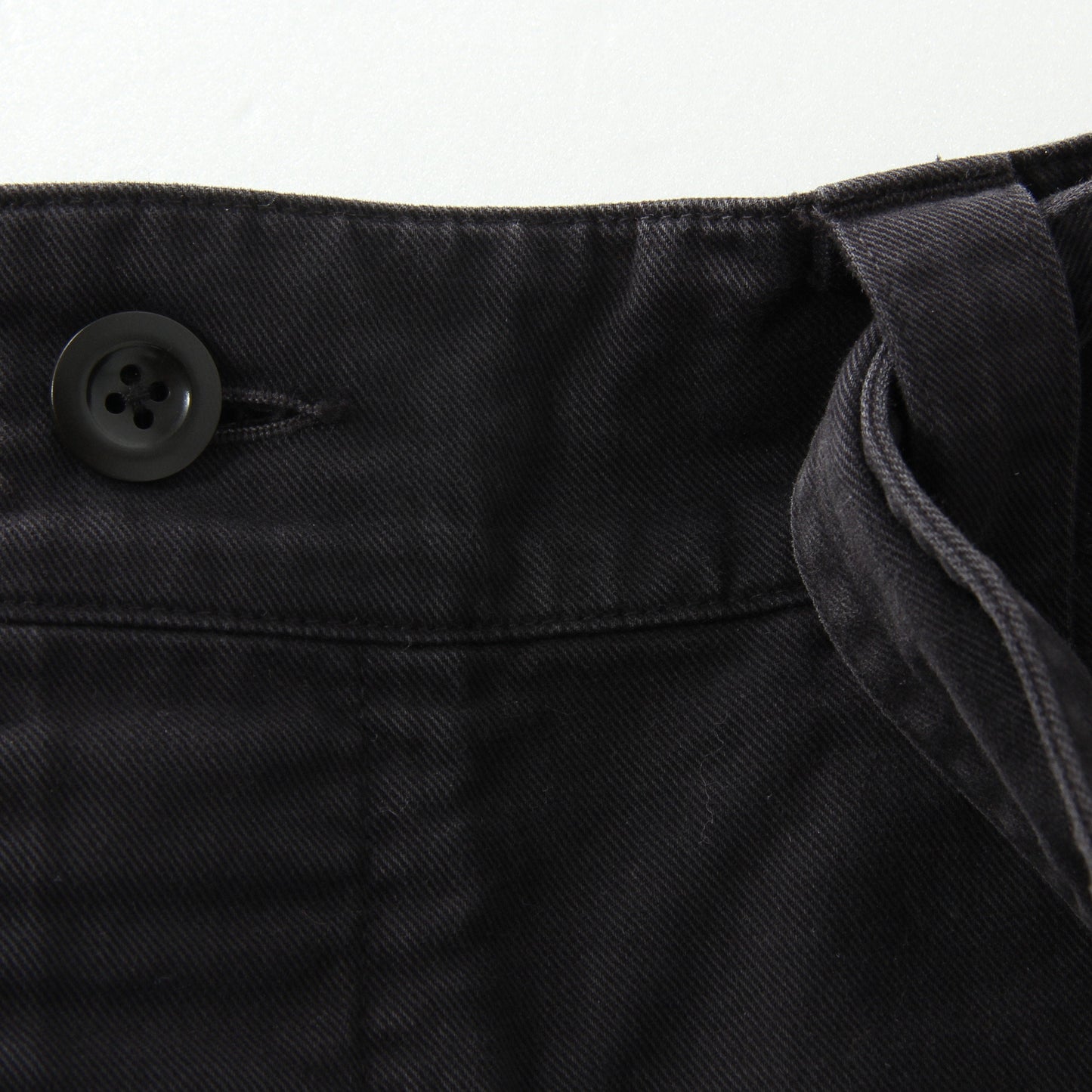 BRUSHED COTTON TWILL TROUSERS
