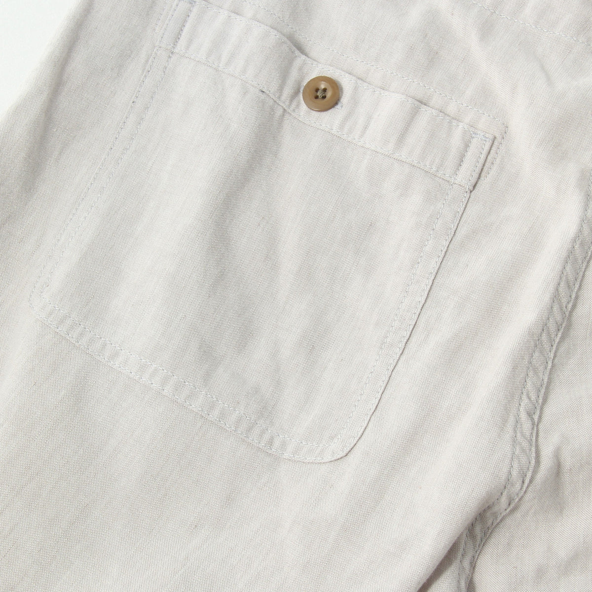 LINEN COTTON CANVAS TROUSERS