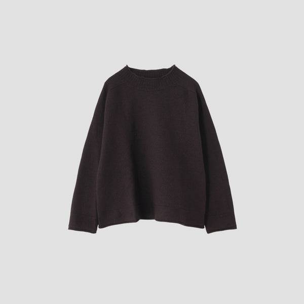 FELTED ROUGH WOOL KNIT