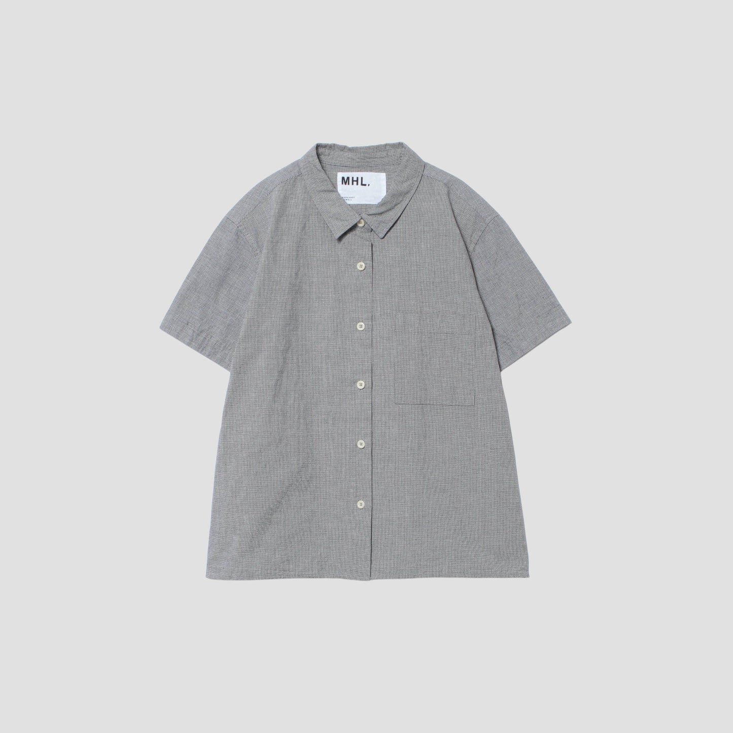 YARN DYE COTTON LINEN SHIRT