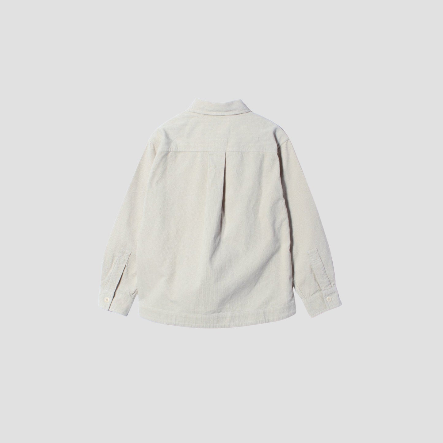 DRY COTTON NEEDLECORD SHIRT