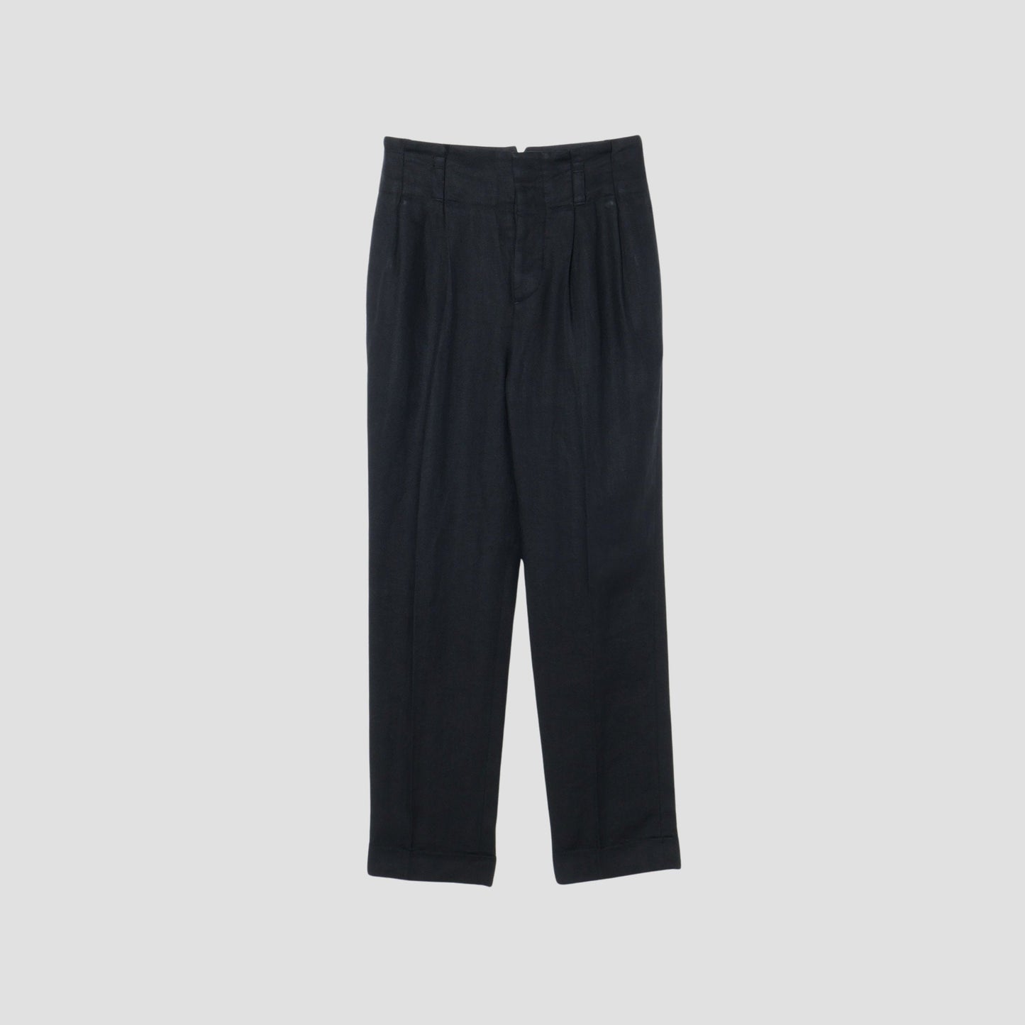 CLEAN HERRINGBONE TROUSERS