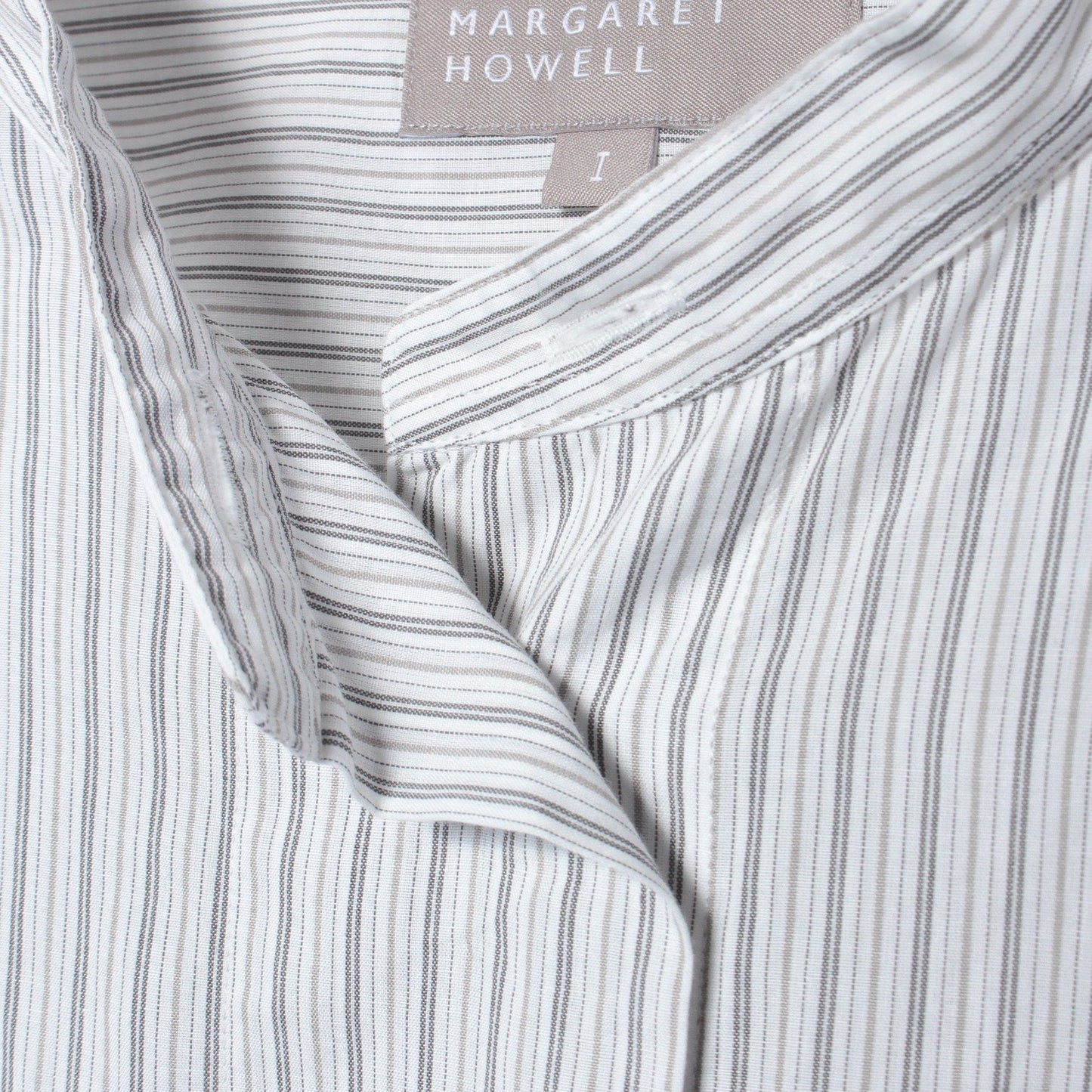 STRIPE FINE COTTON SHIRT