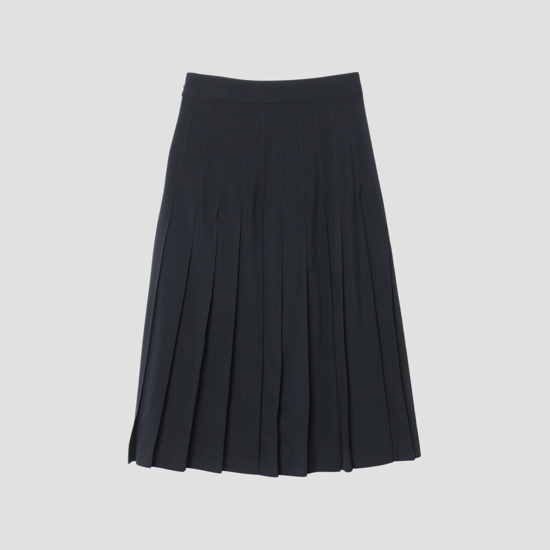 【未使用品】 I / スカート / 公式 マーガレット・ハウエル ｜ NAVY(ネイビー) スカート