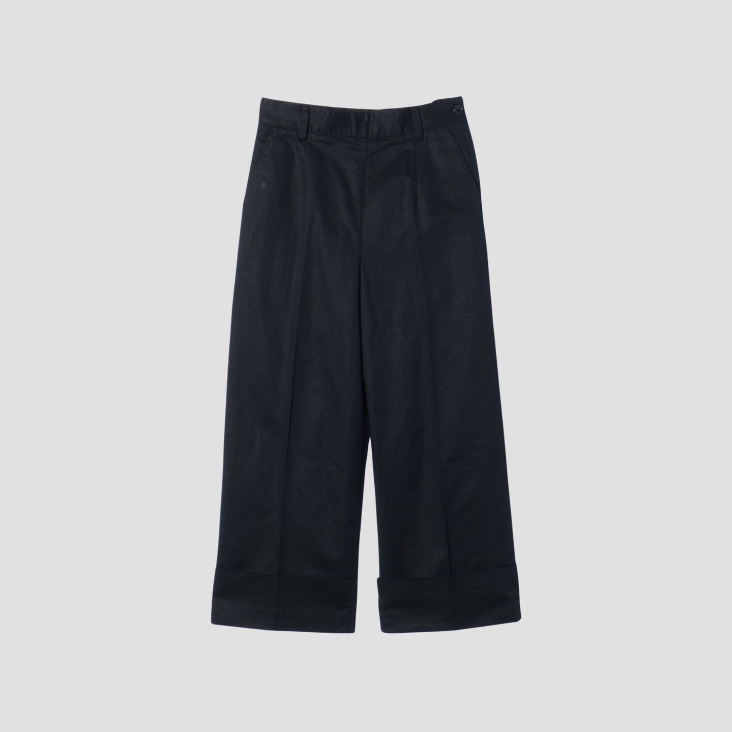 LIGHT COTTON LINEN TWILL TROUSERS