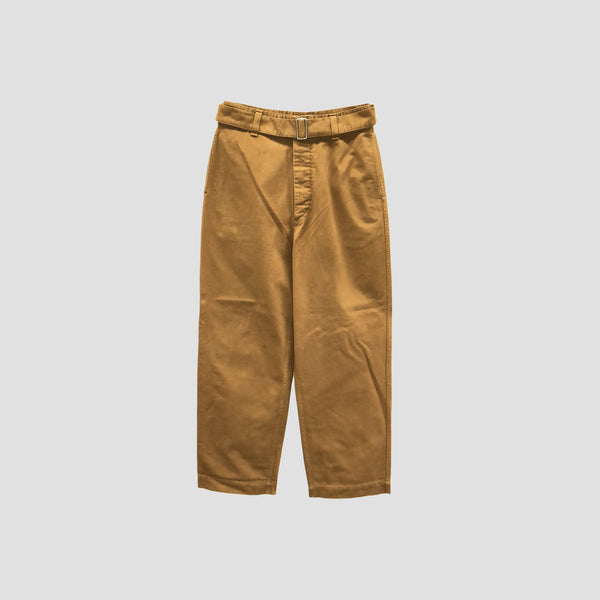 WASHED COTTON DRILL TROUSERS