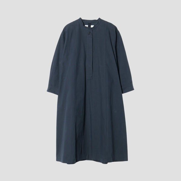 WORN COTTON WOOL TWILL DRESS