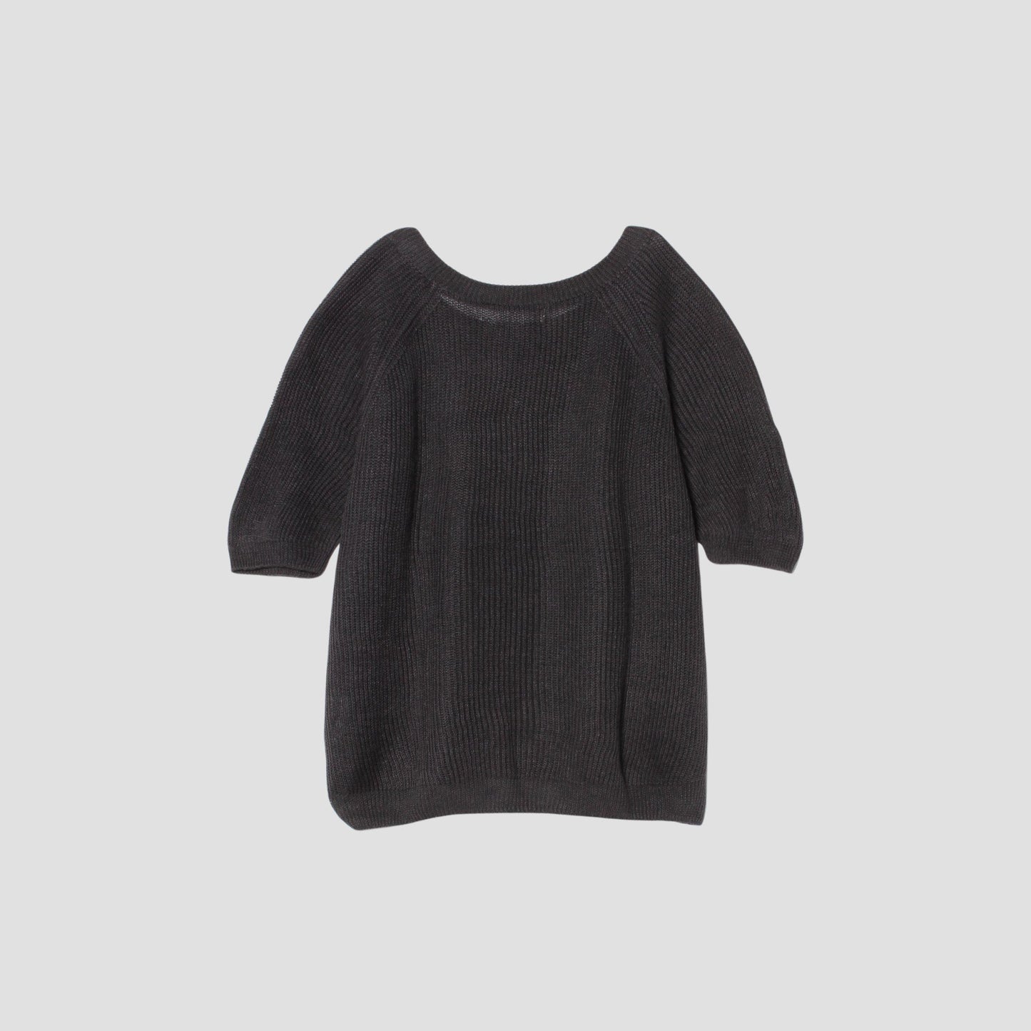 RIBBED LINEN KNIT