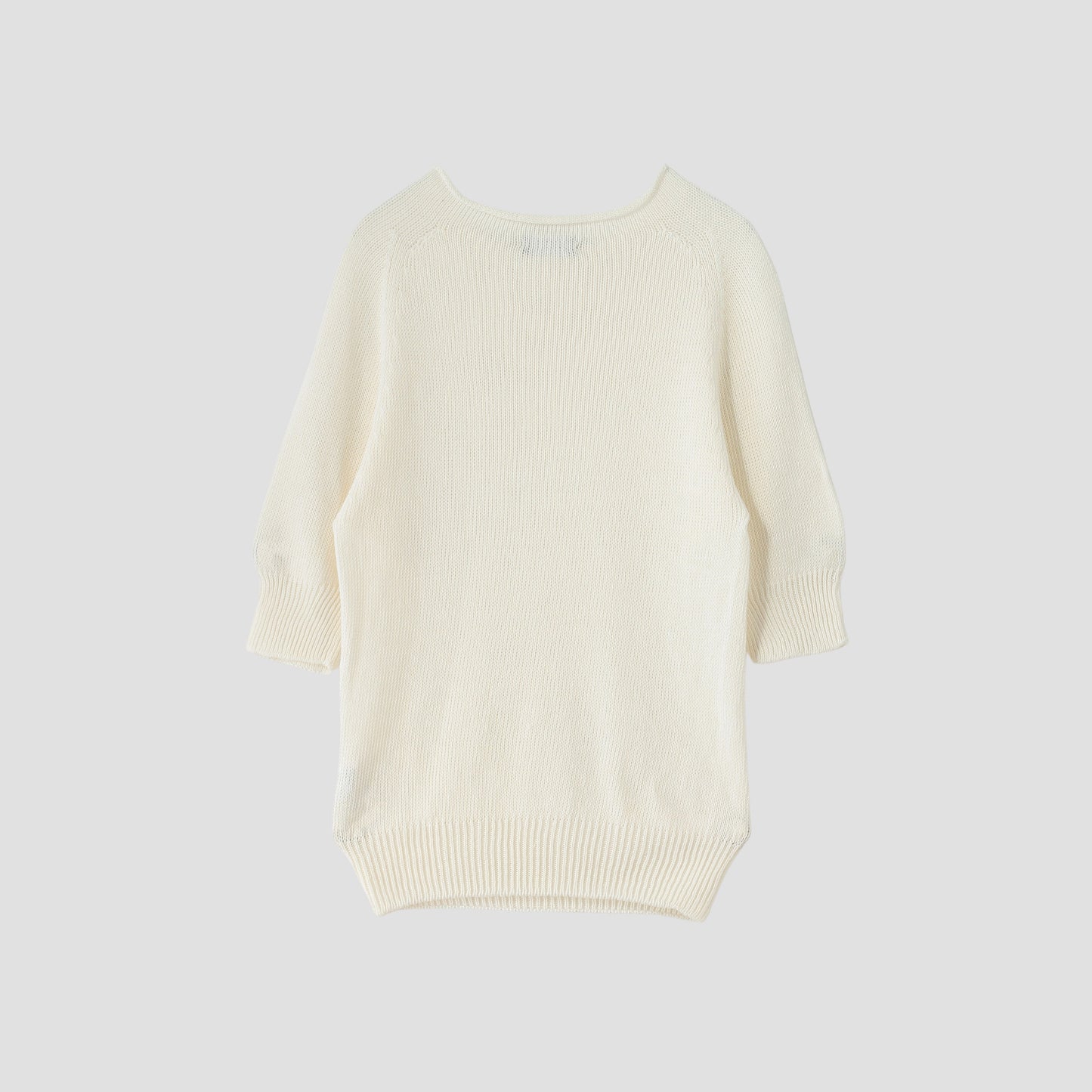 CAST OFF ROLL NECK KNIT
