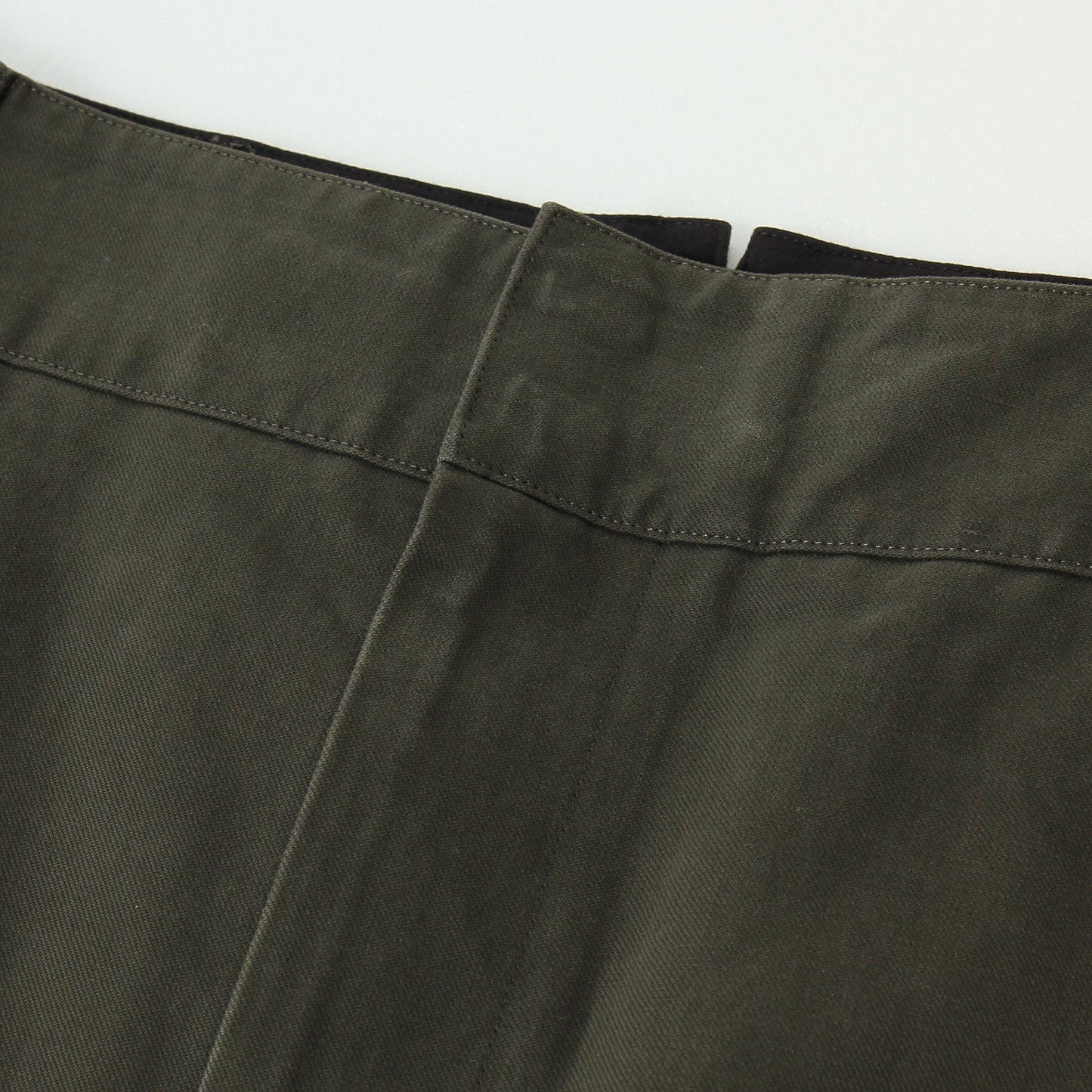 BRUSHED COTTON LINEN SKIRT