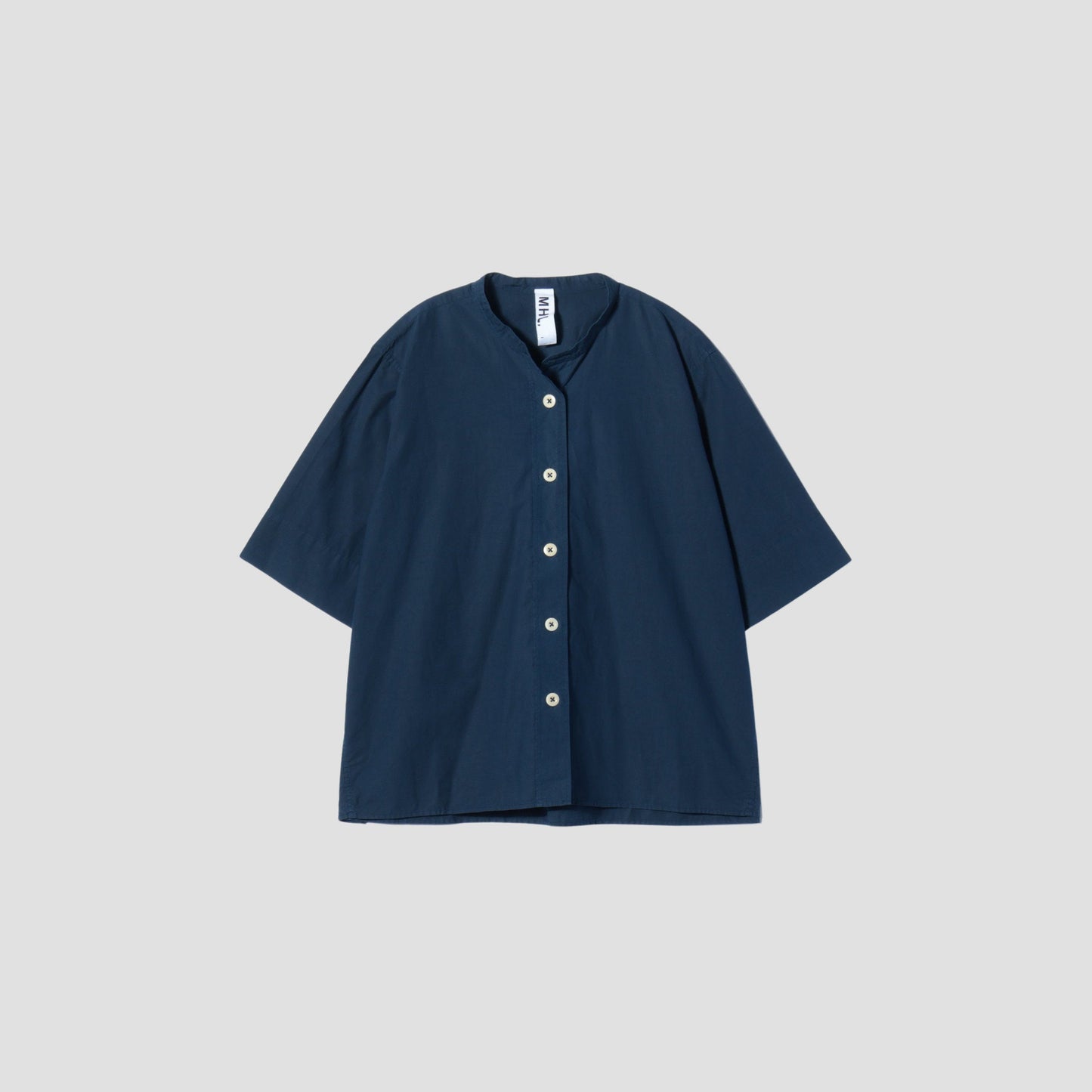 COTTON RAMIE POPLIN SHIRT