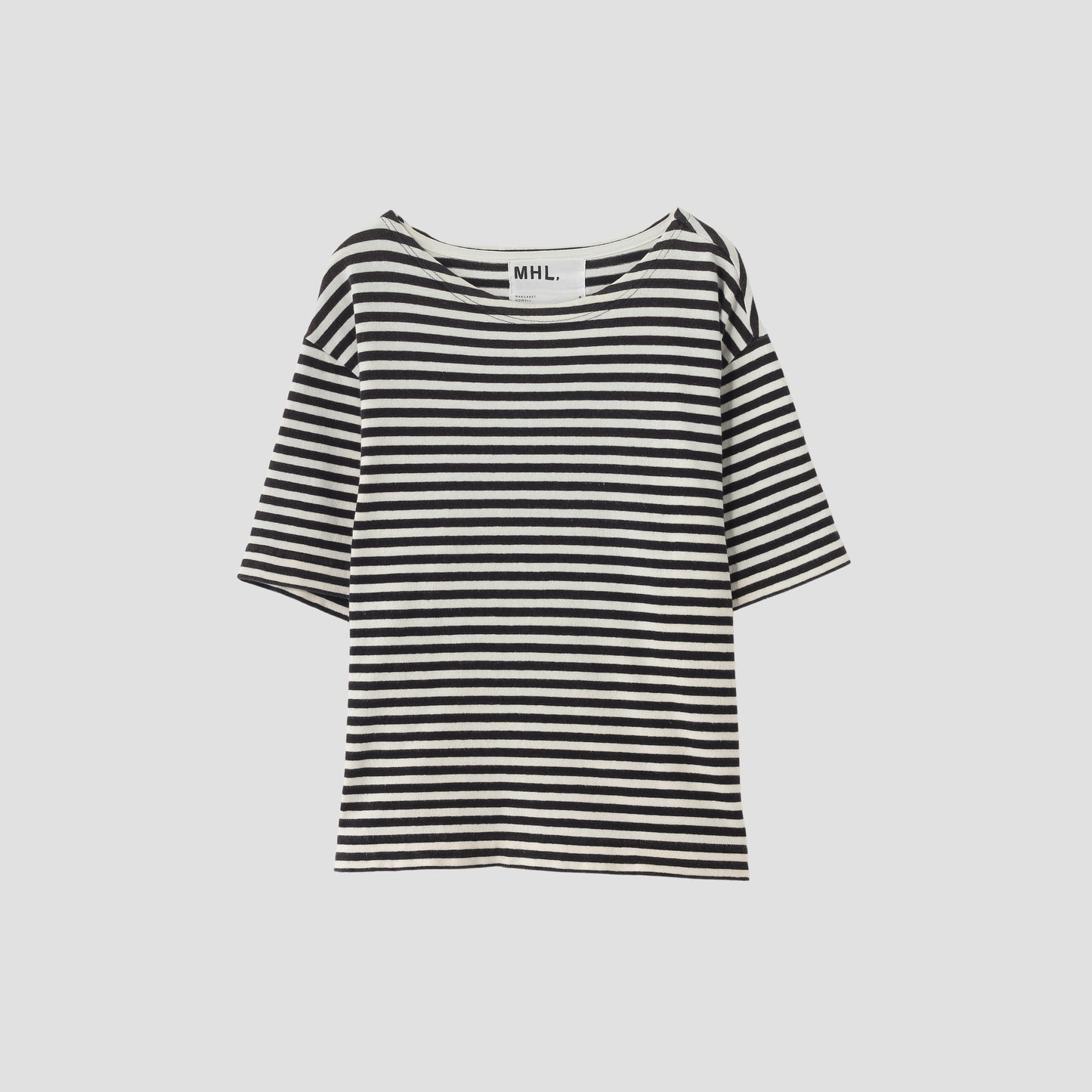 HIGH TWISTED STRIPE JERSEY