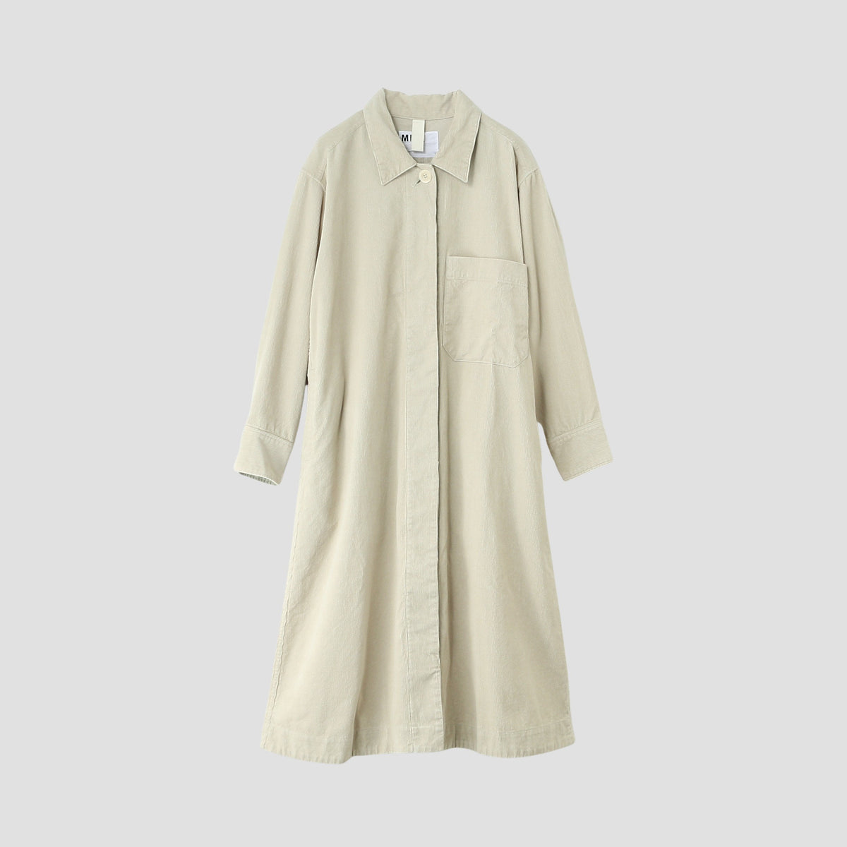 DRY COTTON NEEDLECORD DRESS