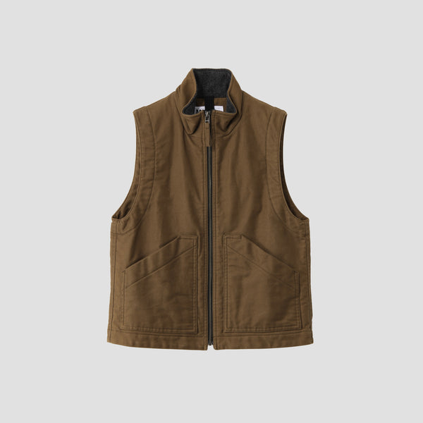 DRY COTTON MOLESKIN BLOUSON