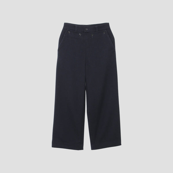 WOOL SERGE TROUSERS