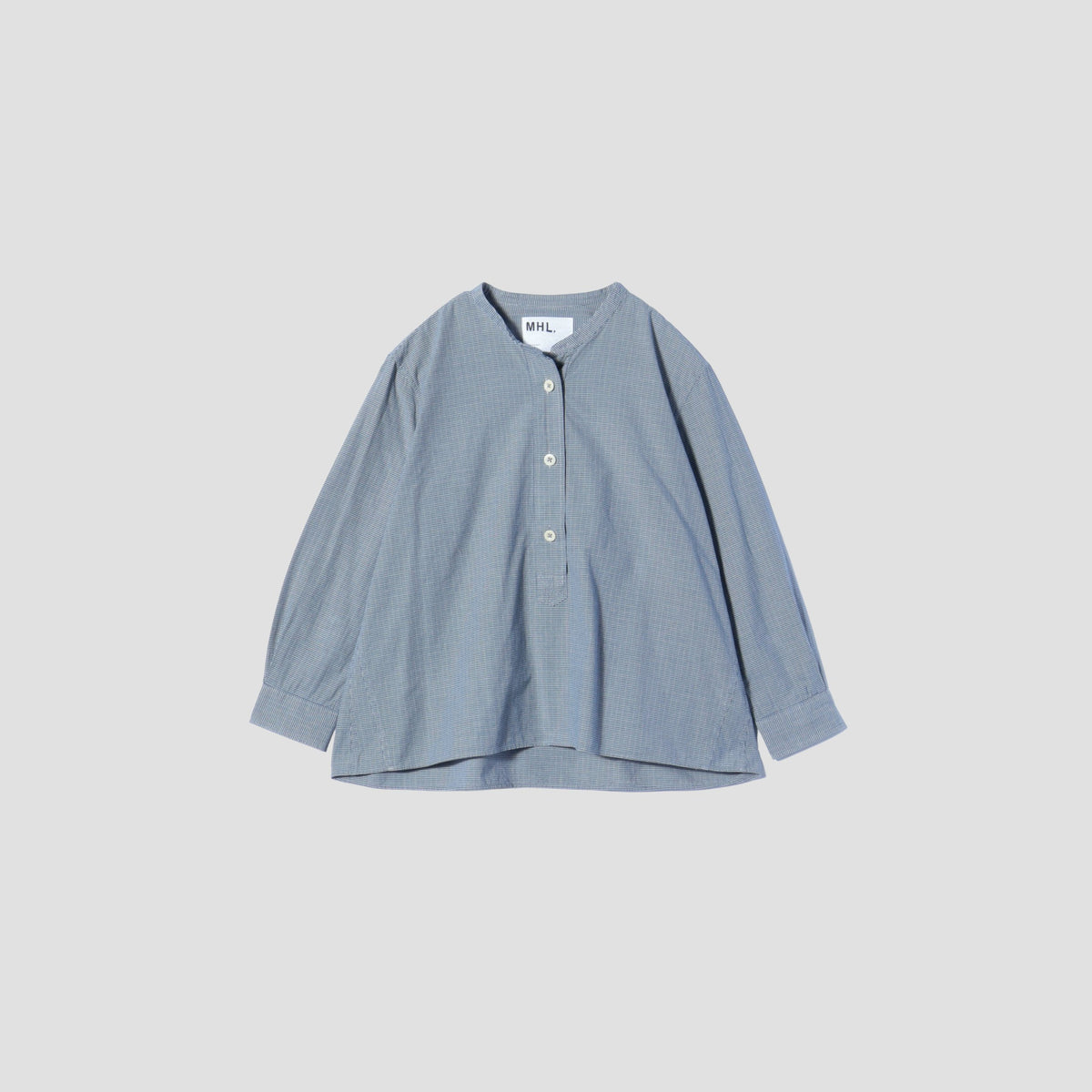 TINY GINGHAM COTTON SHIRT