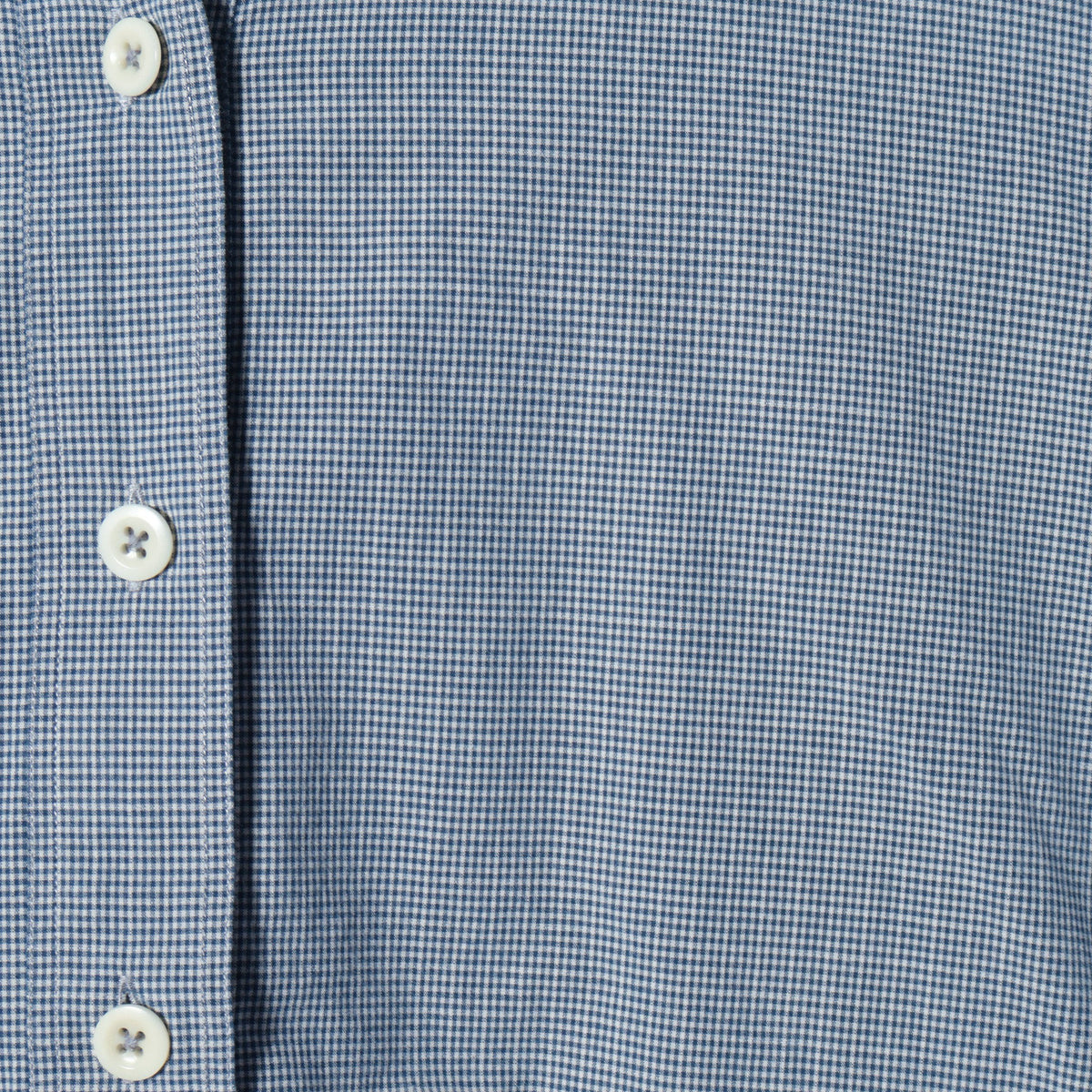 TINY GINGHAM COTTON SHIRT