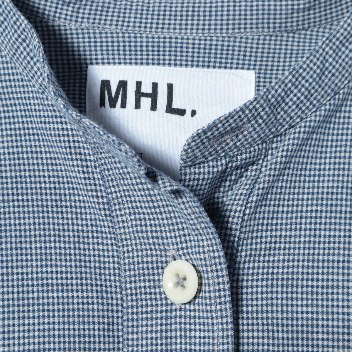 TINY GINGHAM COTTON SHIRT