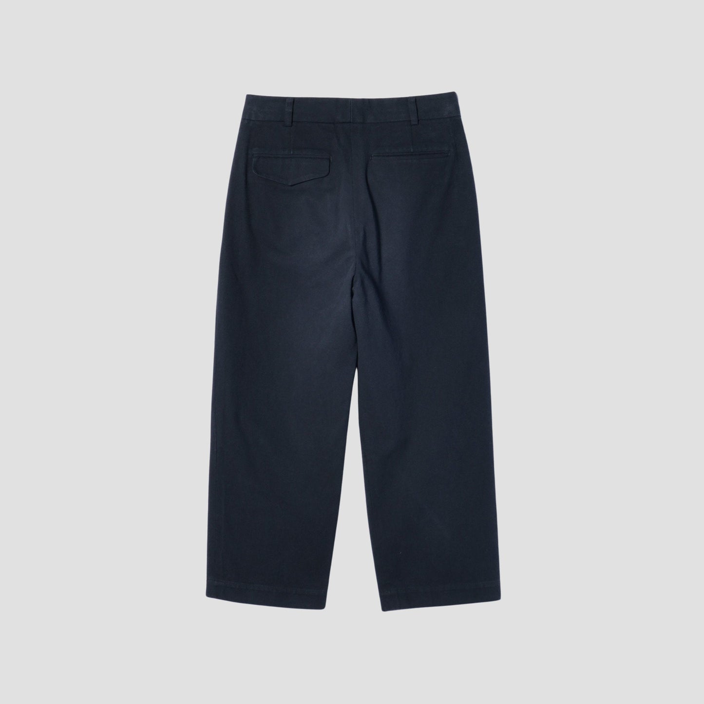 COTTON TWILL TROUSERS