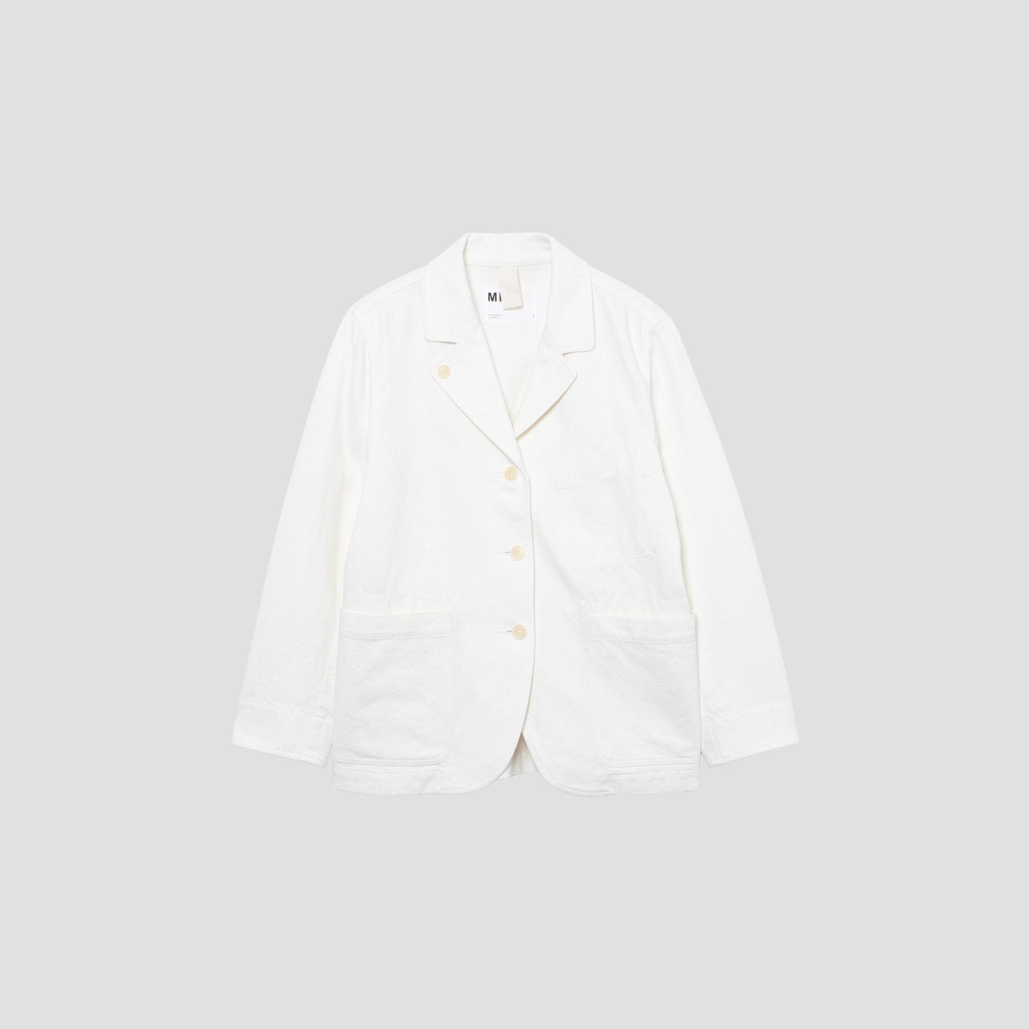 WORN LINEN COTTON DRILL JACKET