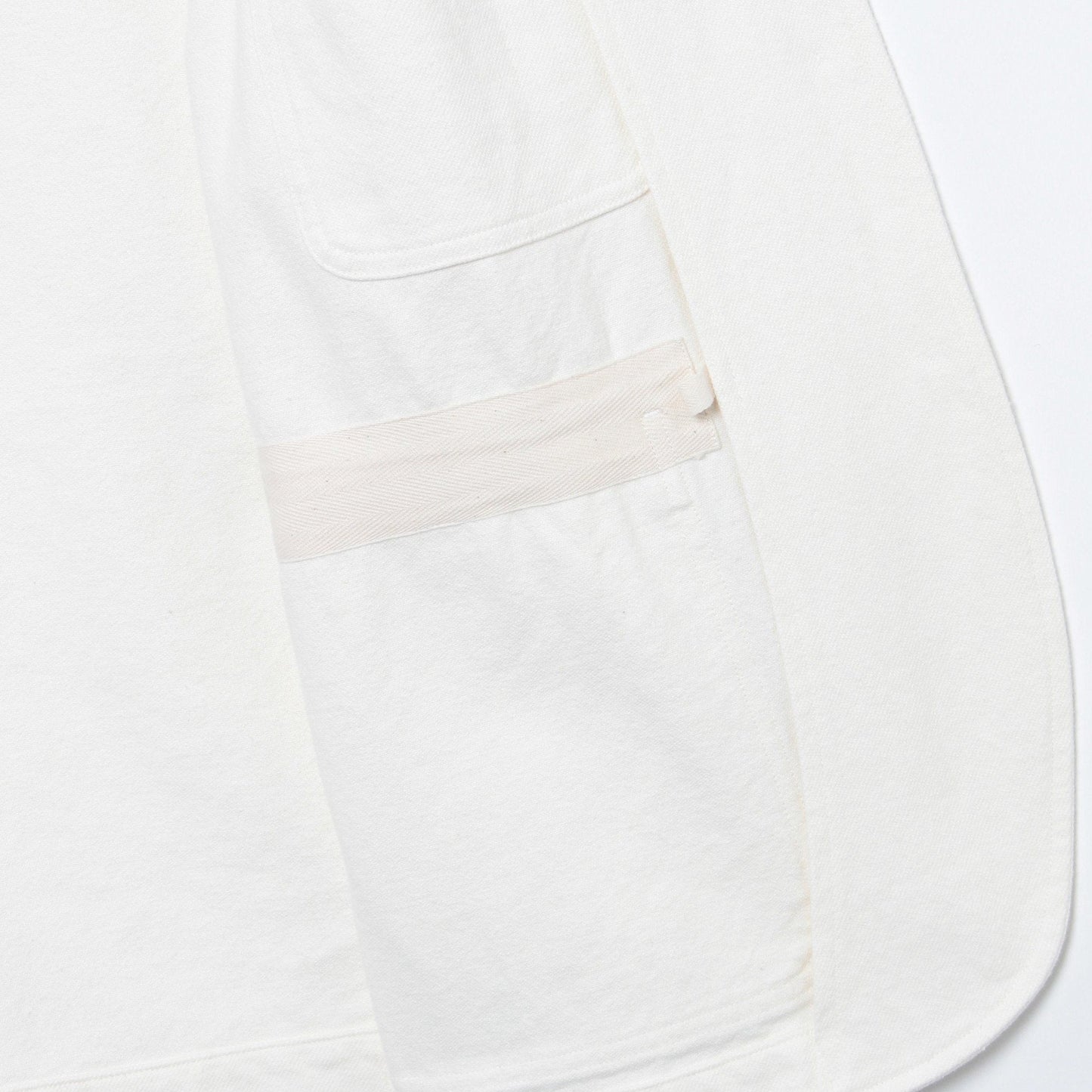 WORN LINEN COTTON DRILL JACKET