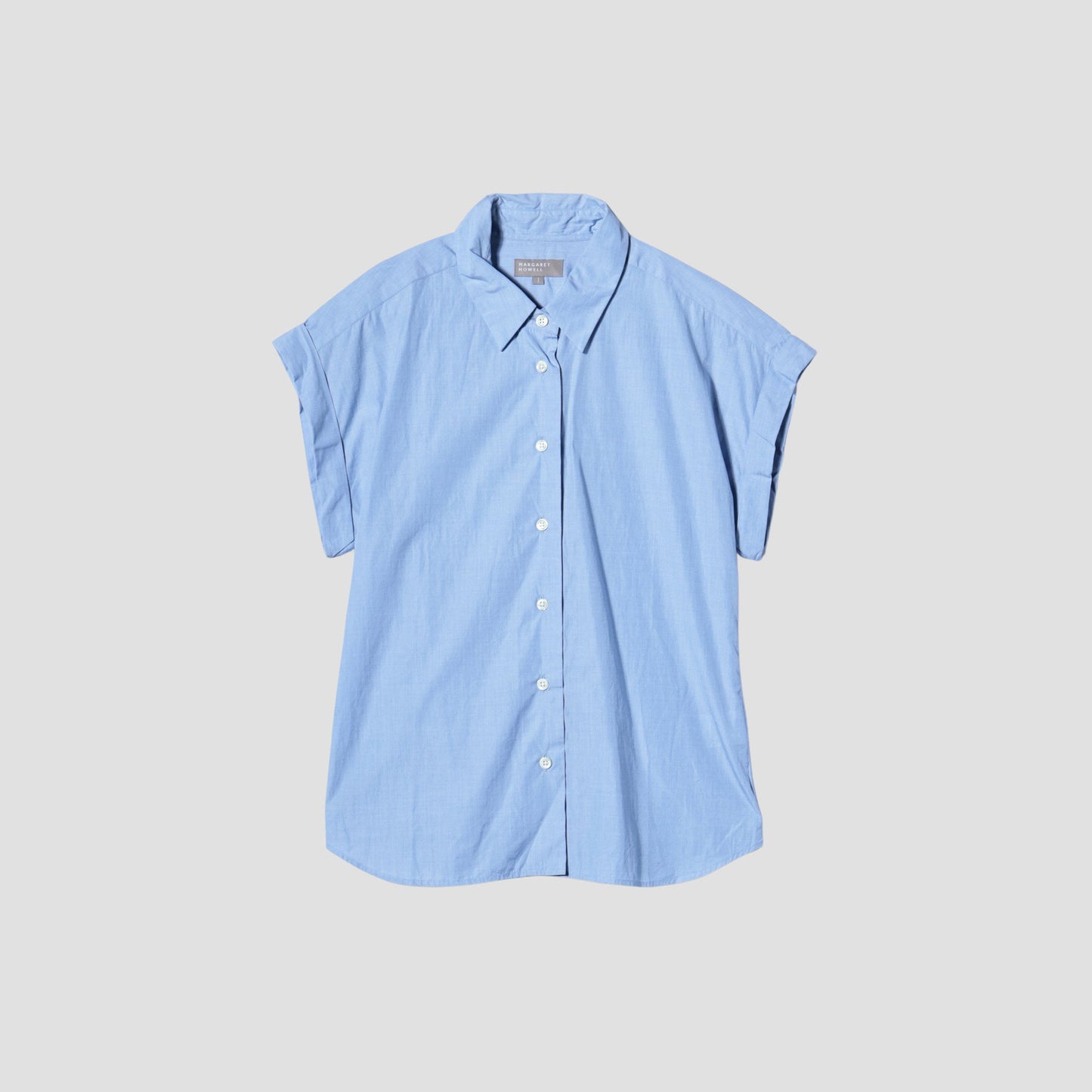LIGHT END ON END COTTON SHIRT