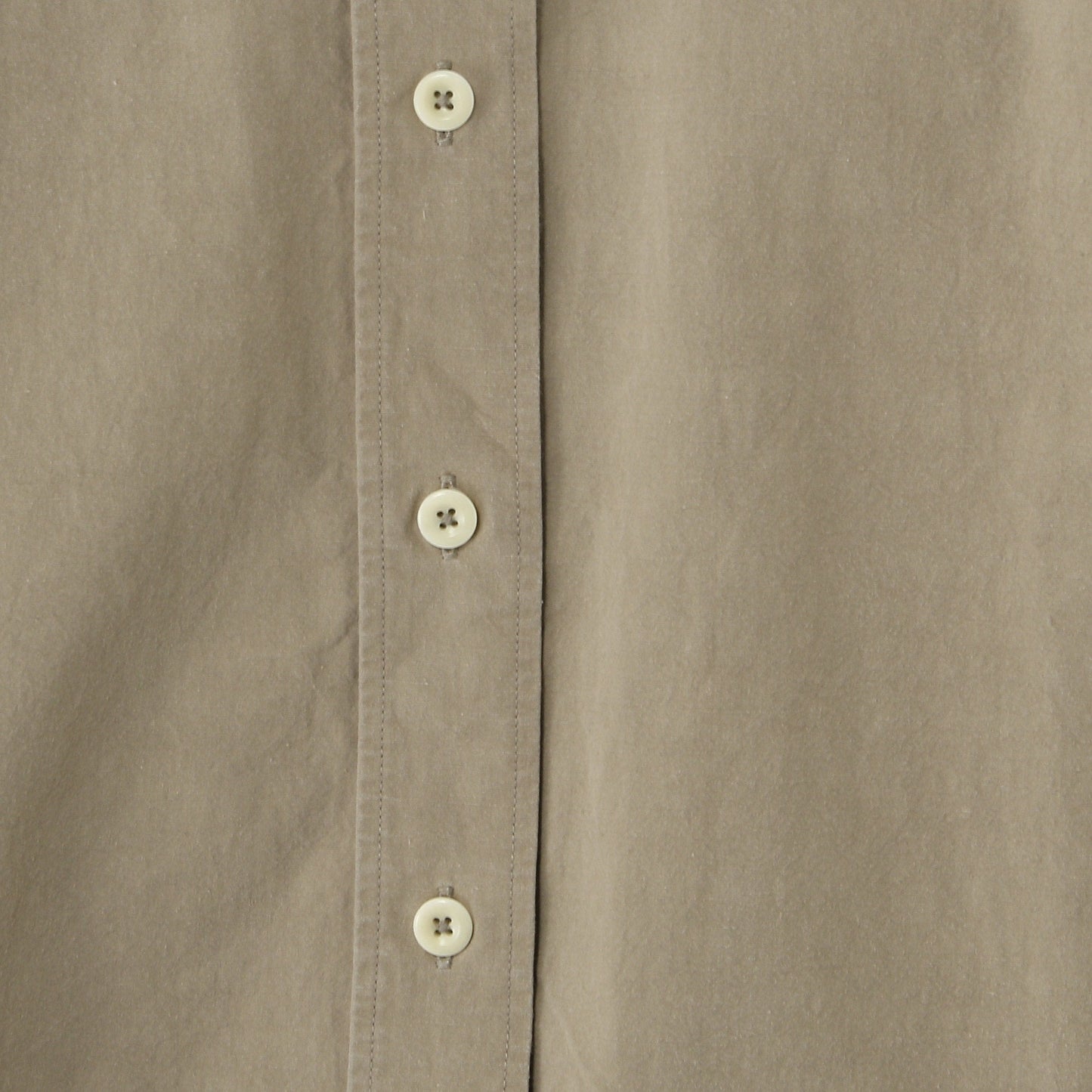 COTTON LINEN PLAIN WEAVE SHIRT