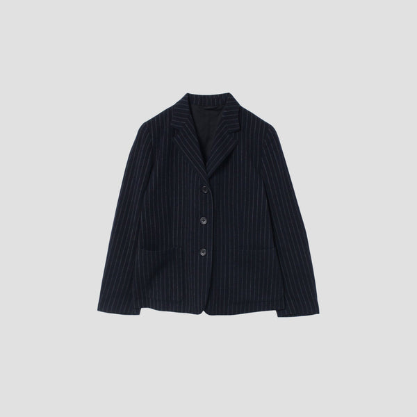 BROKEN STRIPE WOOL JACKET