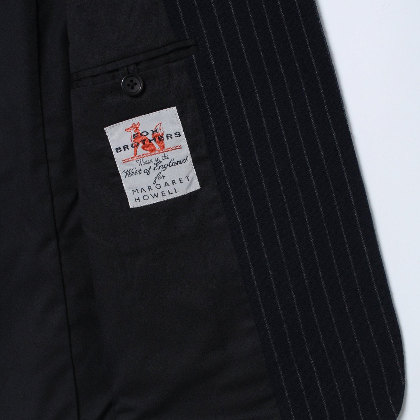 BROKEN STRIPE WOOL JACKET