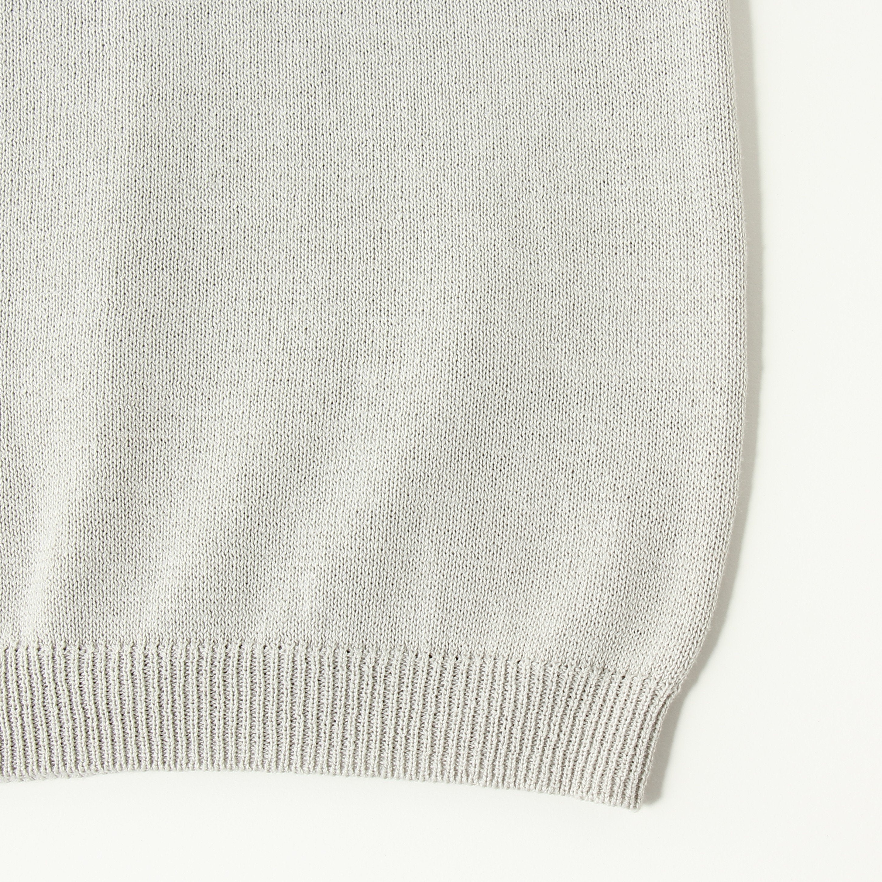 マーガレットハウエル コットンウール ニット グレー II MARGARET HOWELL - マーガレットハウエル ニット セーター 長袖 ウール