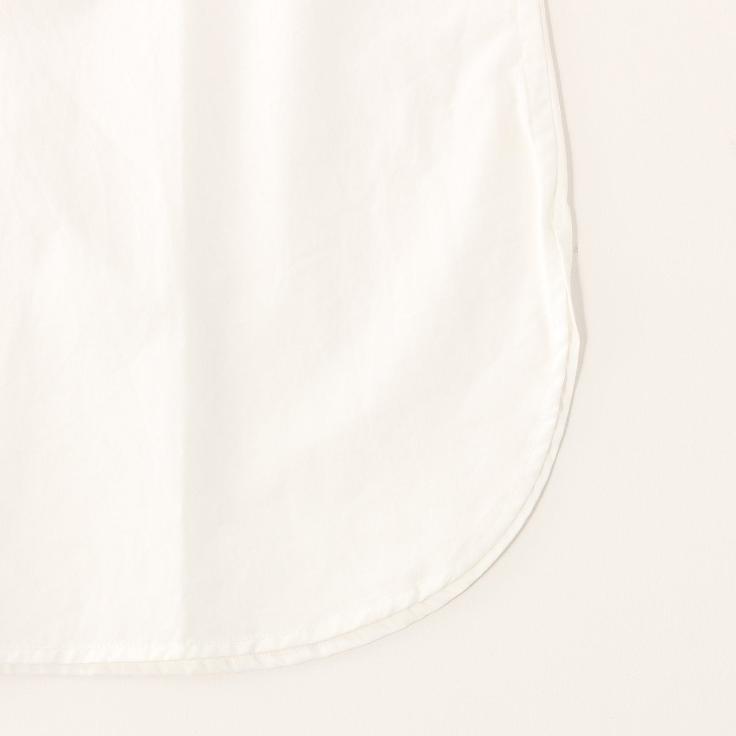 WHITE COTTON POPLIN SHIRT