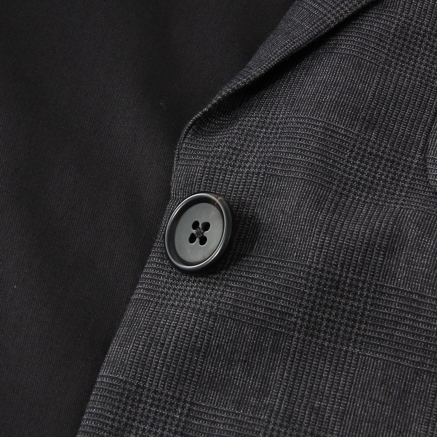 PRINCE OF WALES CHECK WOOL LINEN JACKET