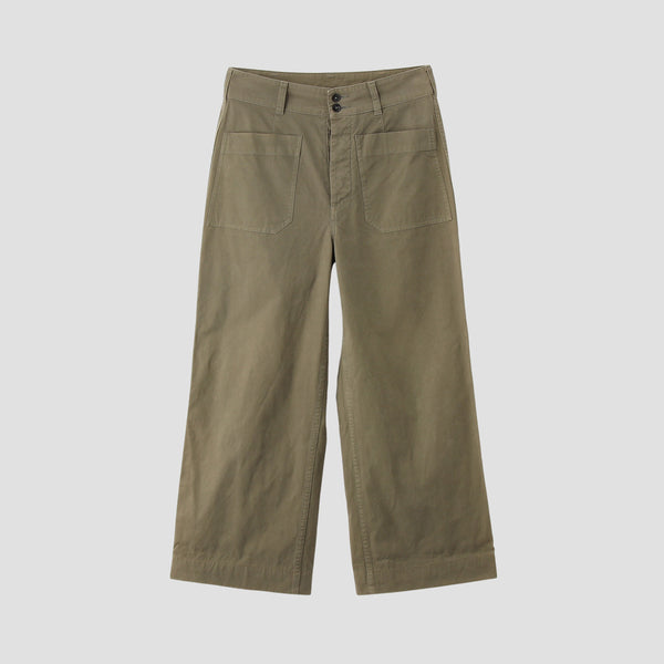 DRY COTTON CANVAS TROUSERS